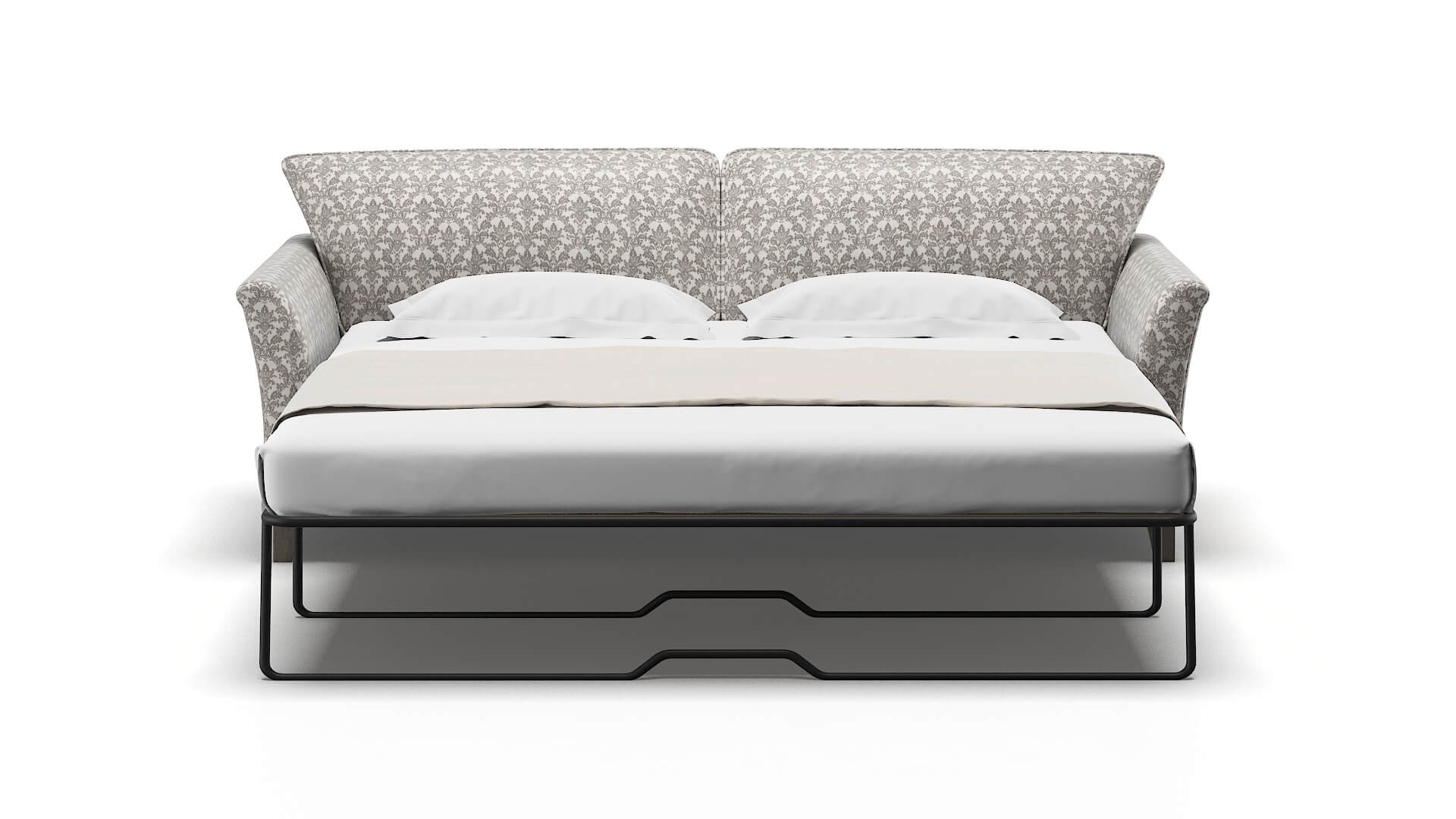 Cologne Bergamo Dove Sofa Sleeper Espresso legs 1