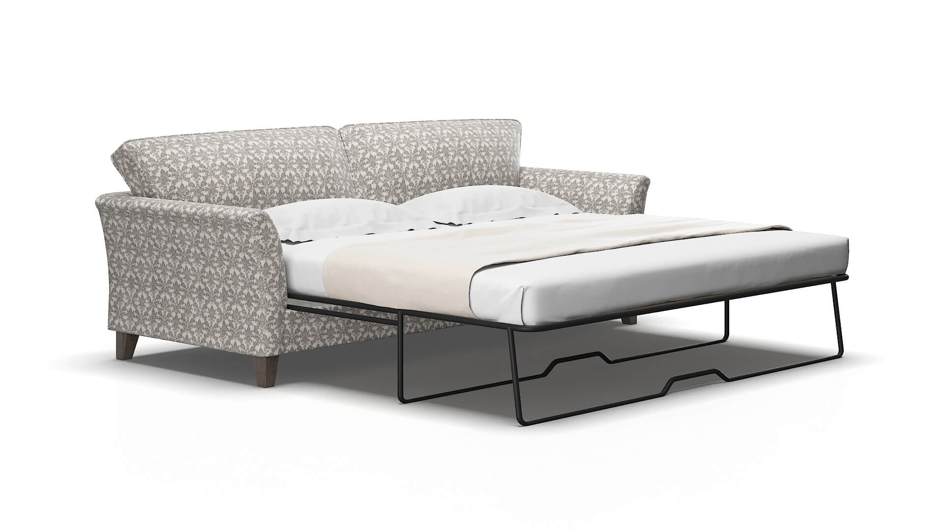 Cologne Bergamo dove Sofa sleeper Espresso Legs  2
