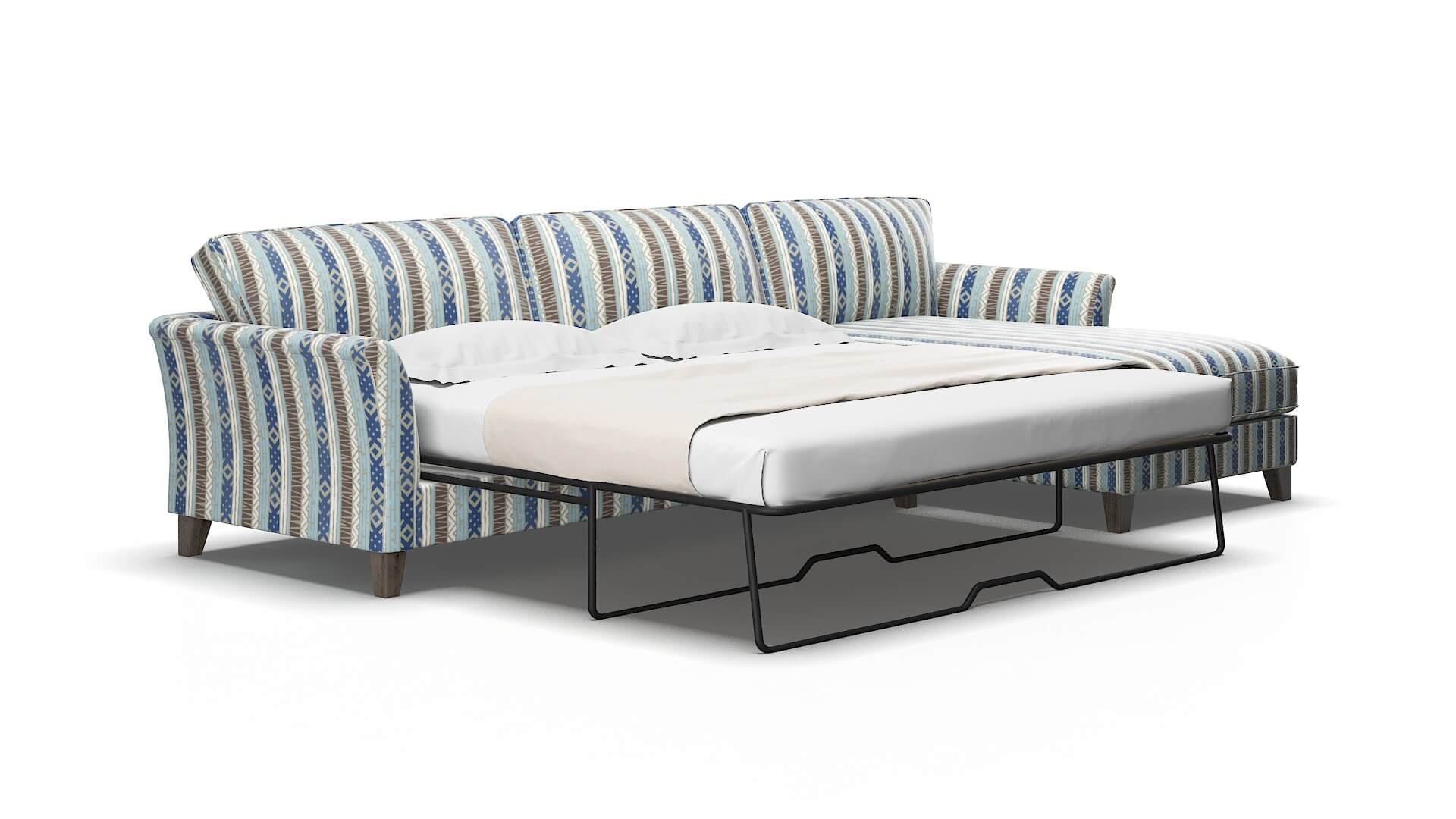 Cologne Bodhi Indigo Panel Sleeper Espresso legs 2