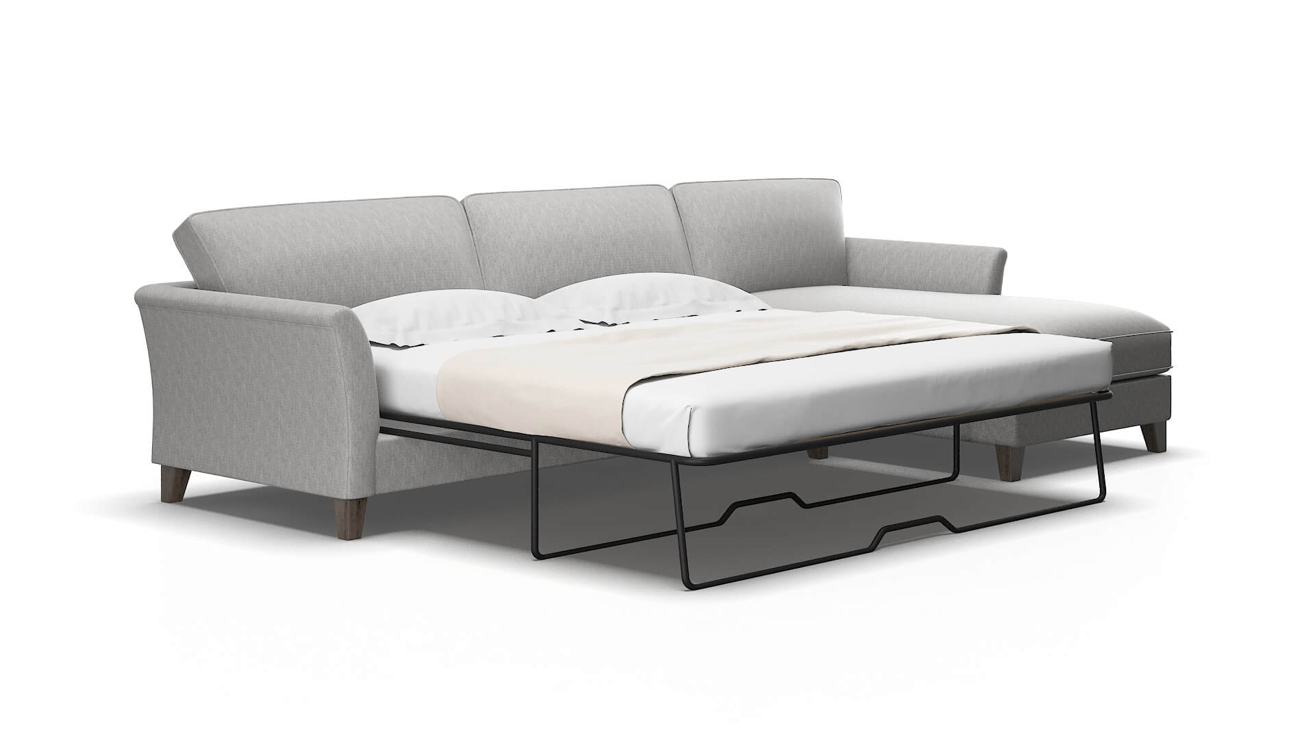 Cologne Bungalow graphite Panel sleeper Espresso Legs  2