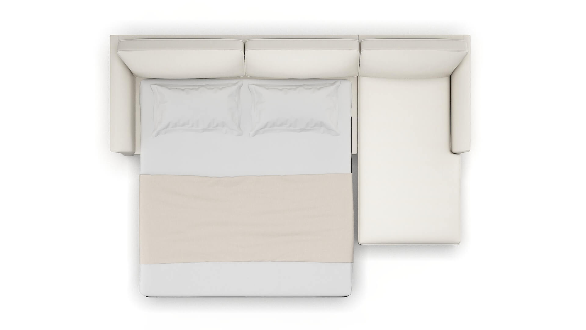 Cologne Chance Bone Panel Sleeper Espresso legs 3