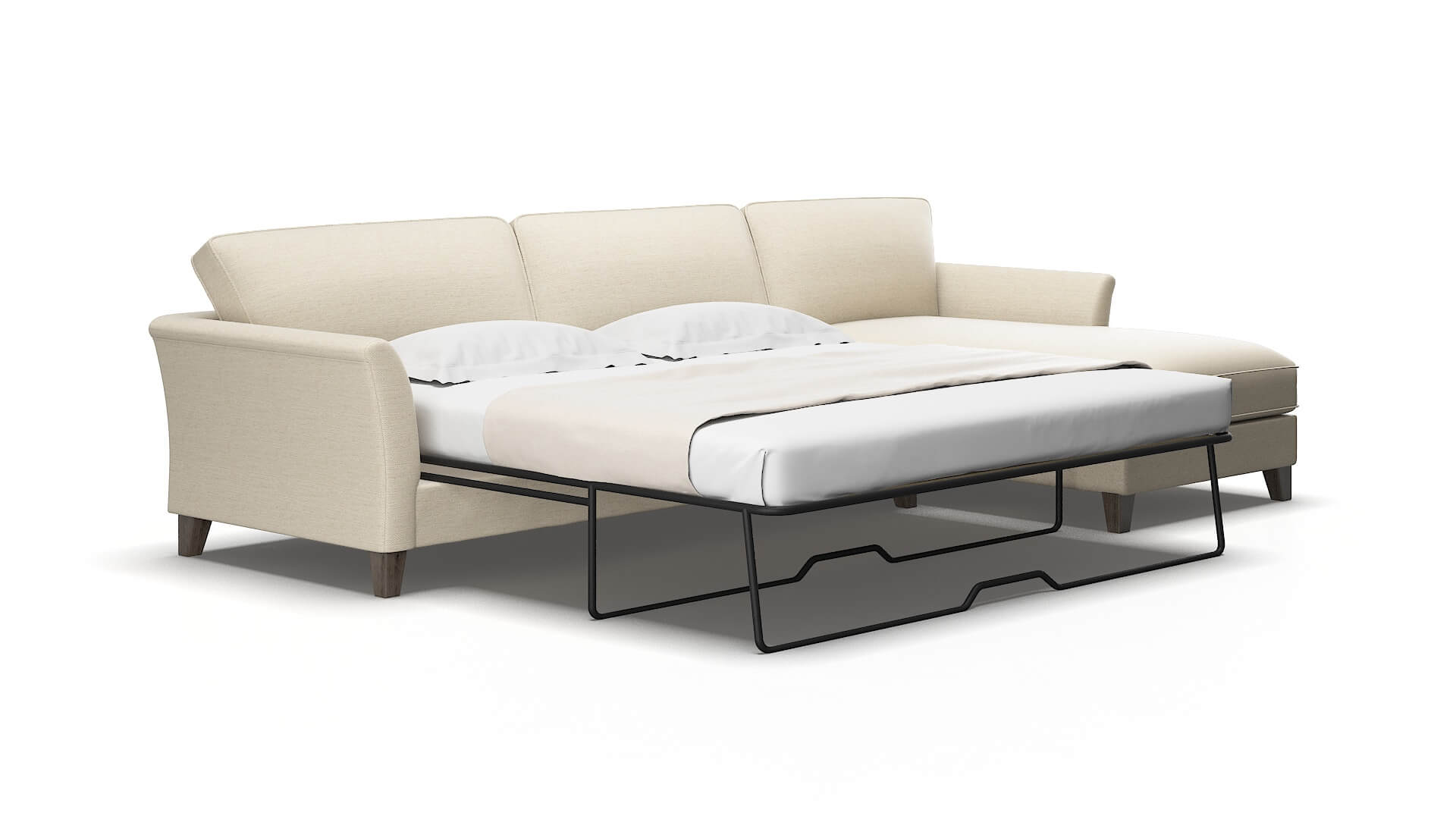 Cologne Chance sand Panel sleeper Espresso Legs  2