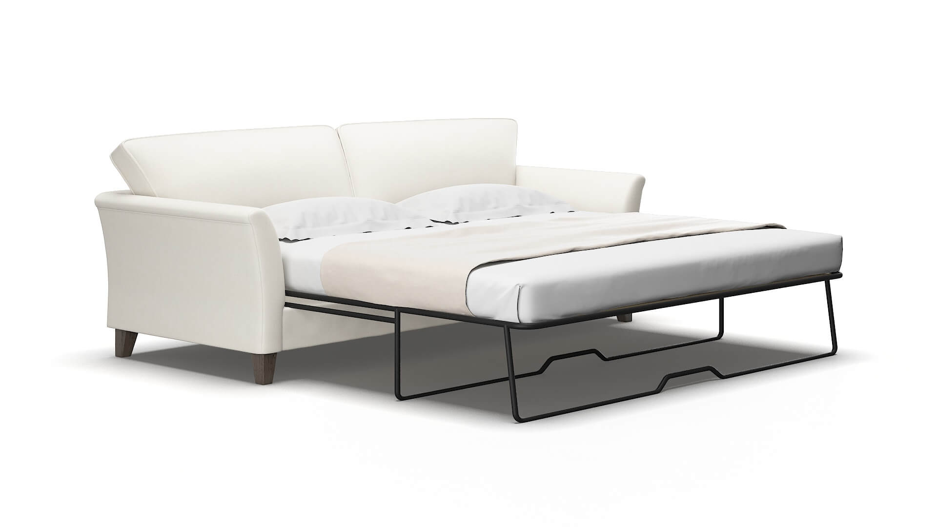 Cologne Cosmo ivory Sofa sleeper Espresso Legs  2