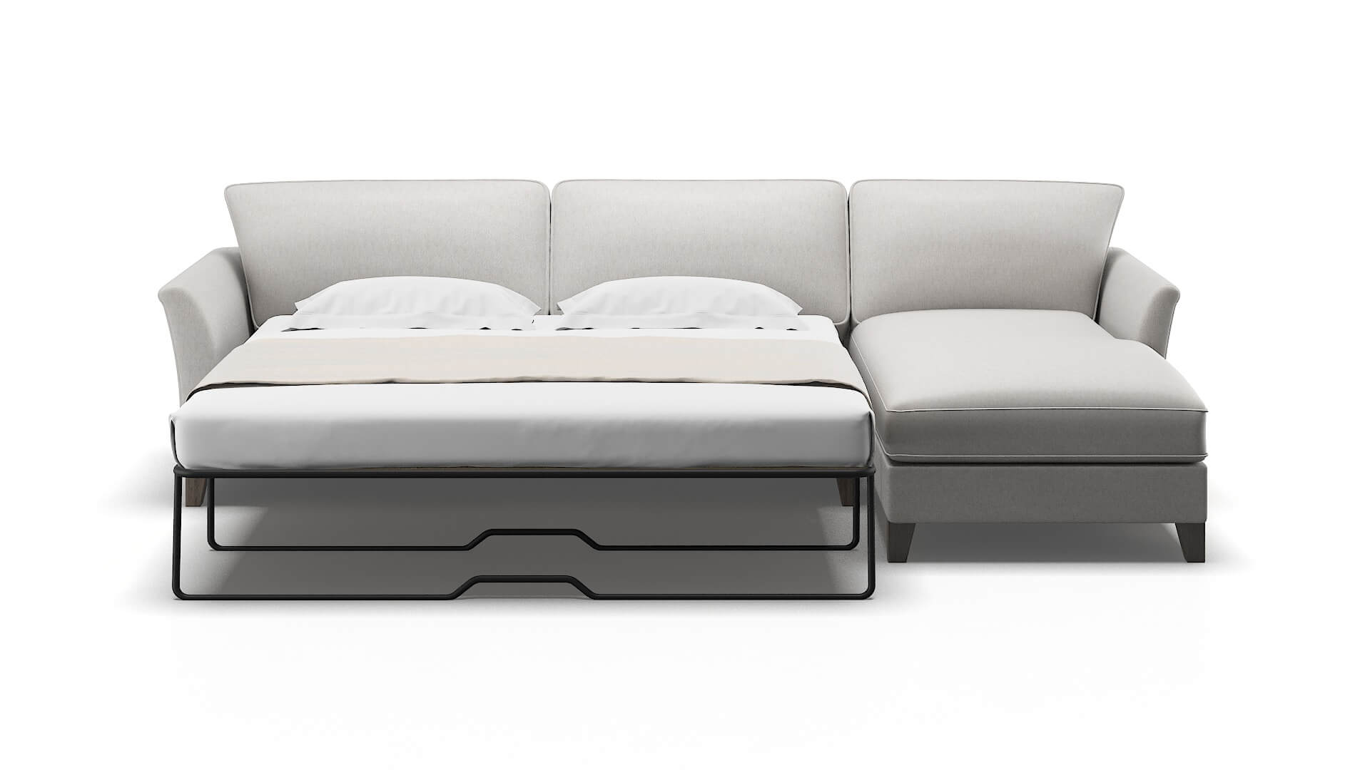 Cologne Cosmo Silver Panel Sleeper Espresso legs 1