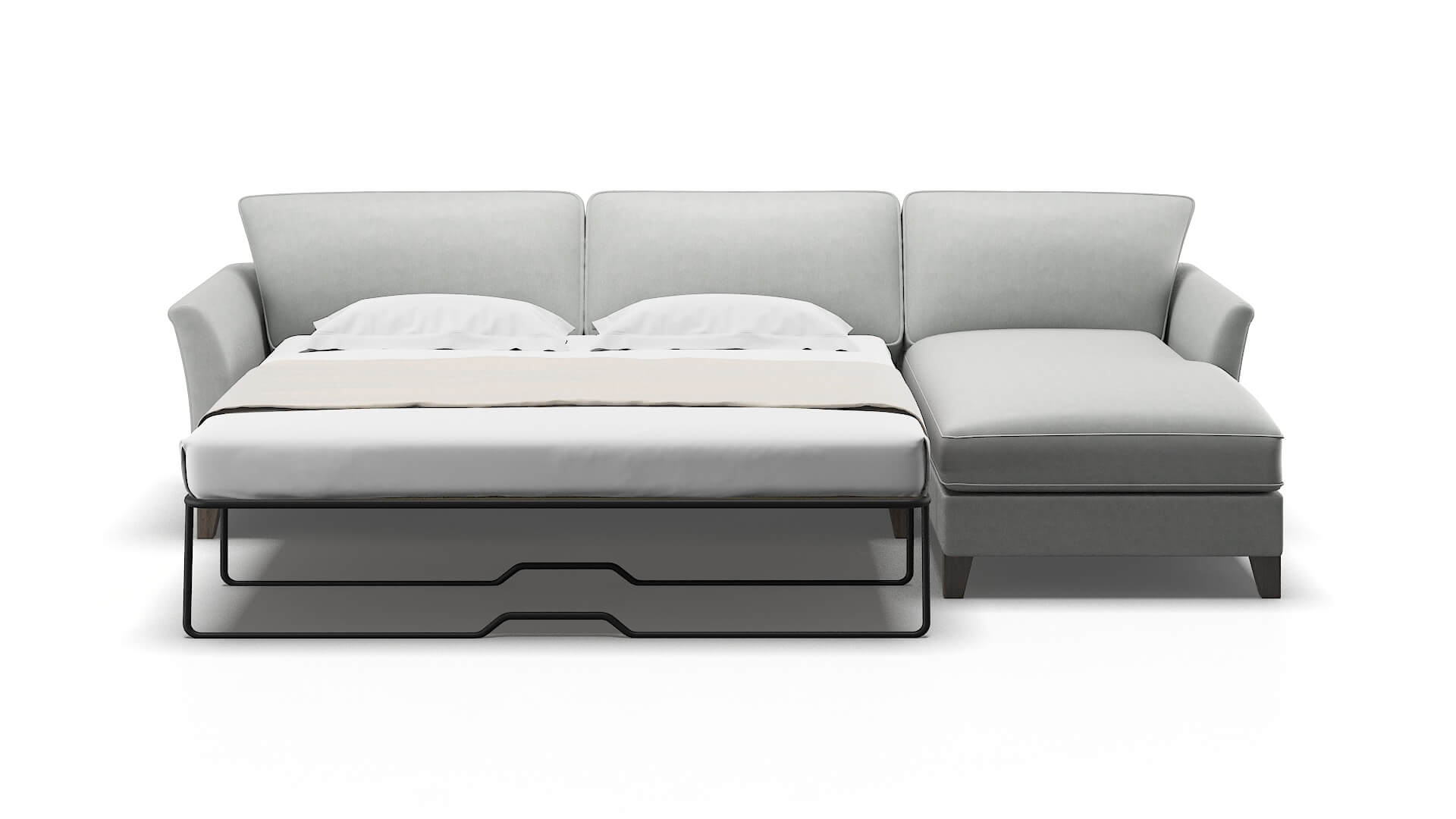 Cologne Dawson Platinum Panel Sleeper Espresso legs 1