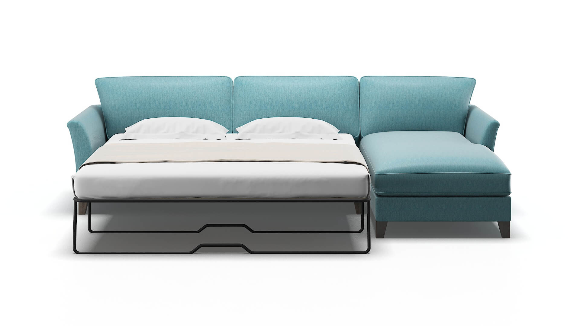 Cologne Dream_d Peacock Panel Sleeper Espresso legs 1