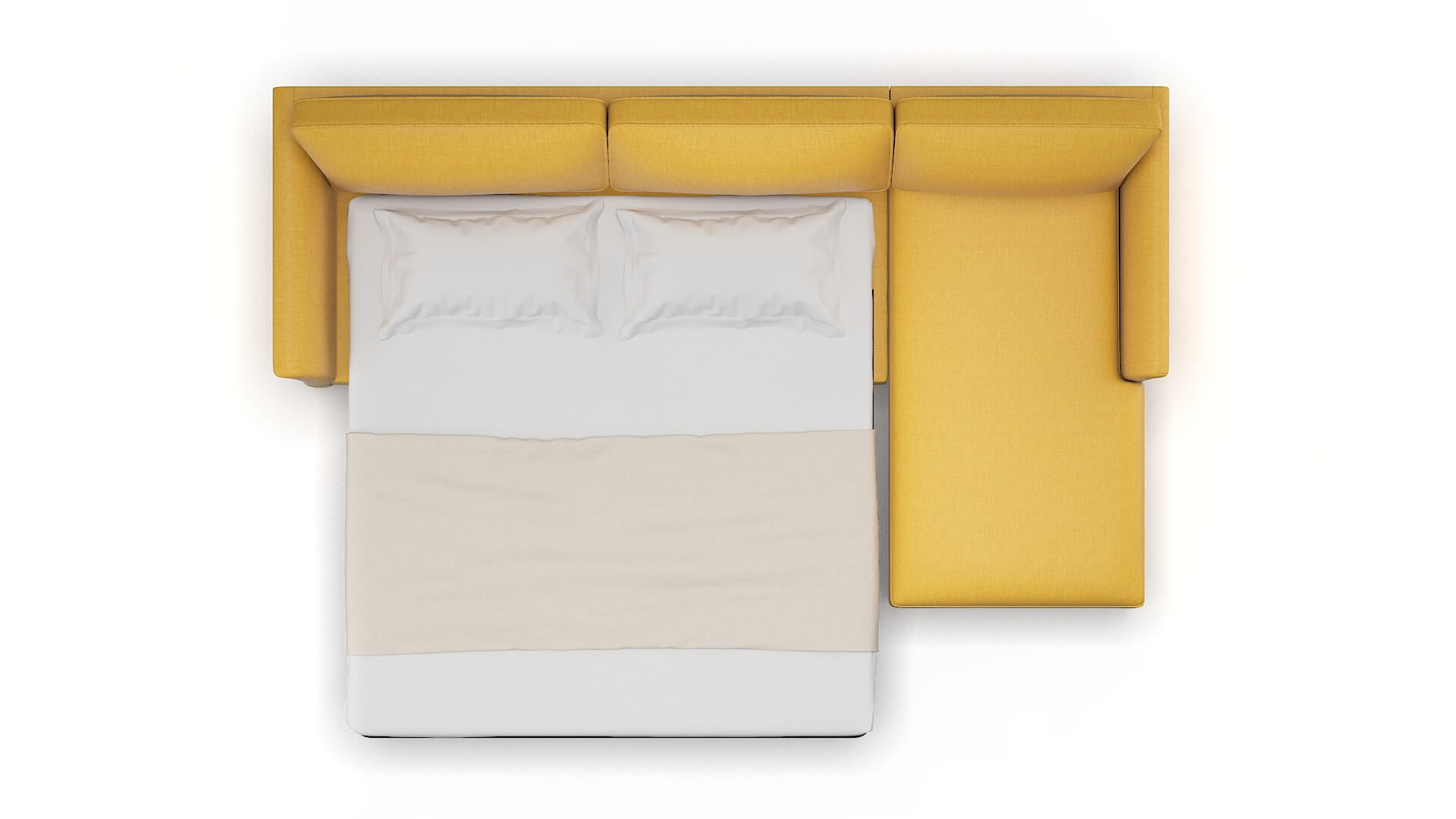 Cologne Glee Aglow Panel Sleeper Espresso legs 3