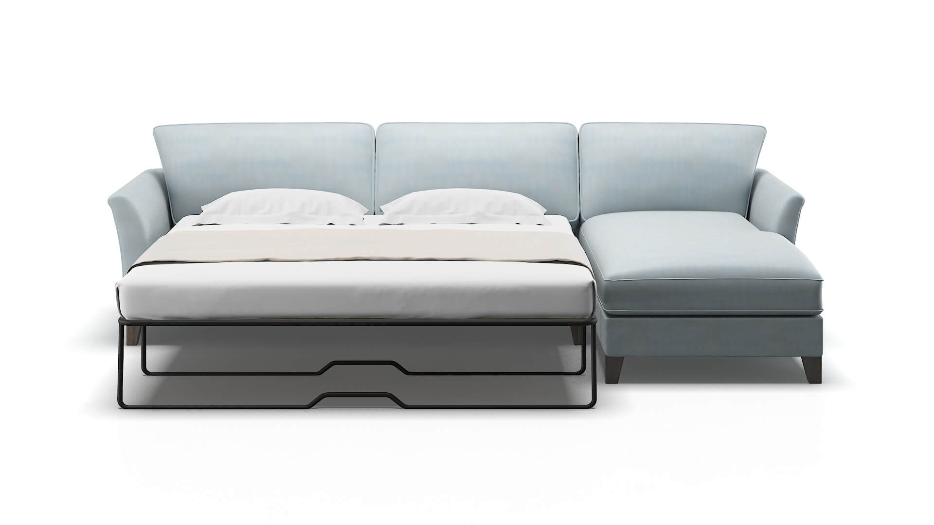 Cologne Hathaway Aqua Panel Sleeper Espresso legs 1