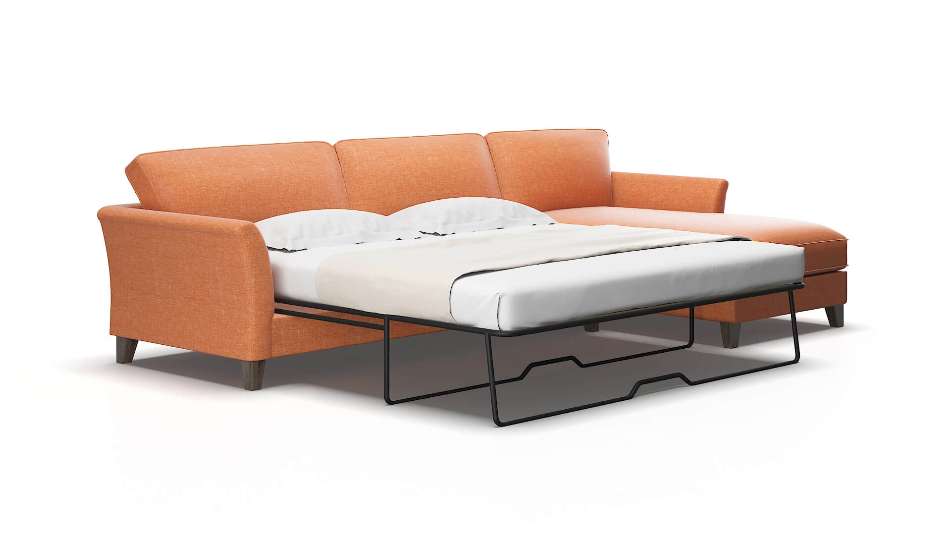 Cologne Hepburn appricot Panel sleeper Espresso Legs  2