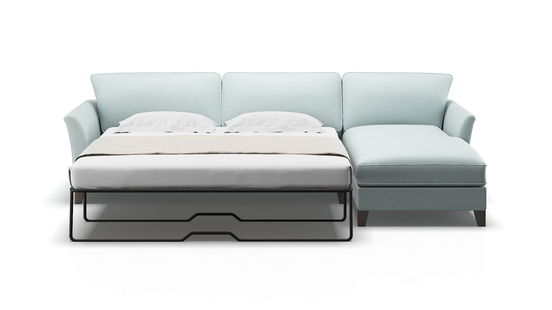 Cologne Hepburn Peridot Panel Sleeper Espresso legs 1