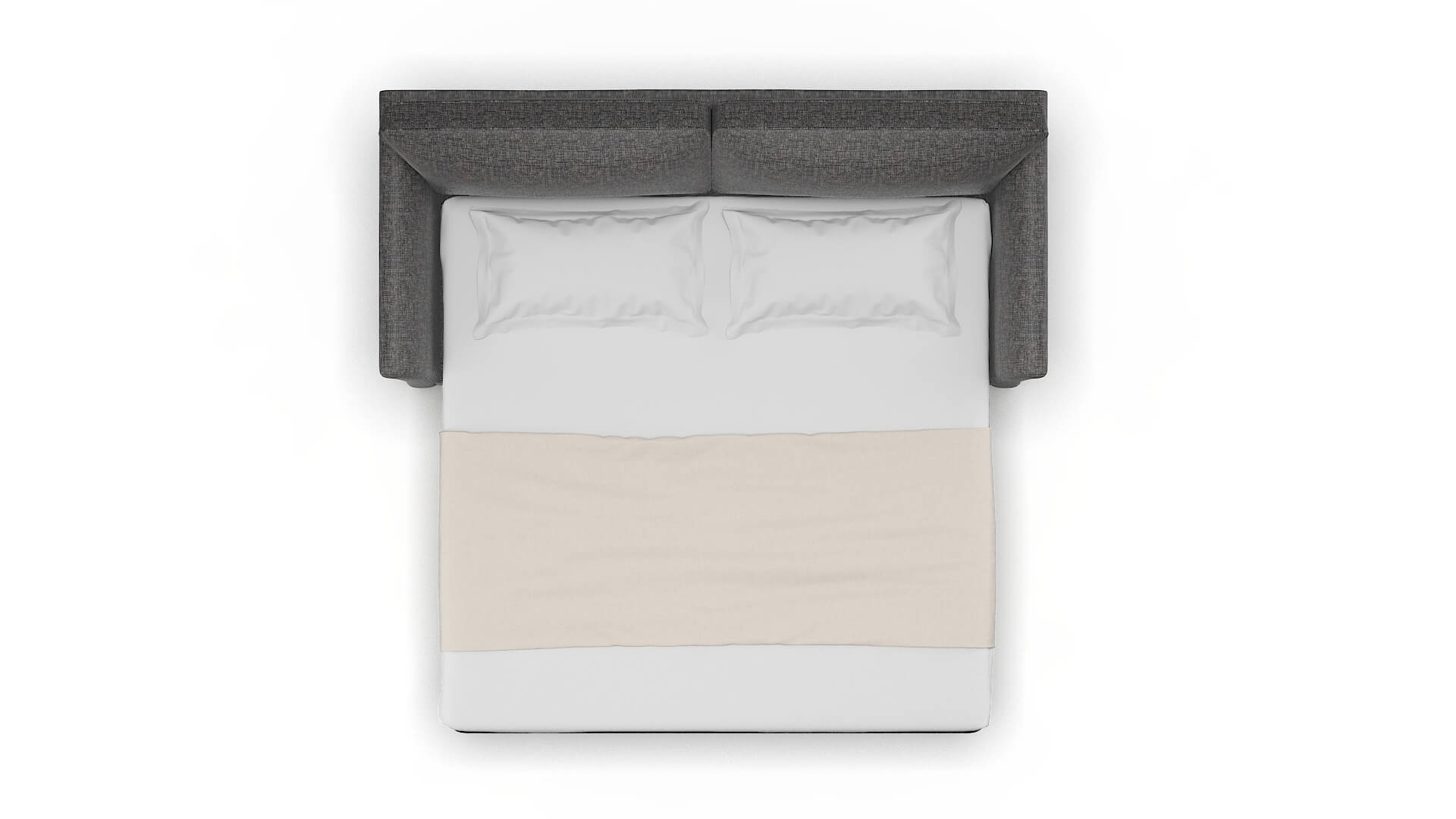 Cologne Insight Charcoal Sofa Sleeper Espresso legs 3