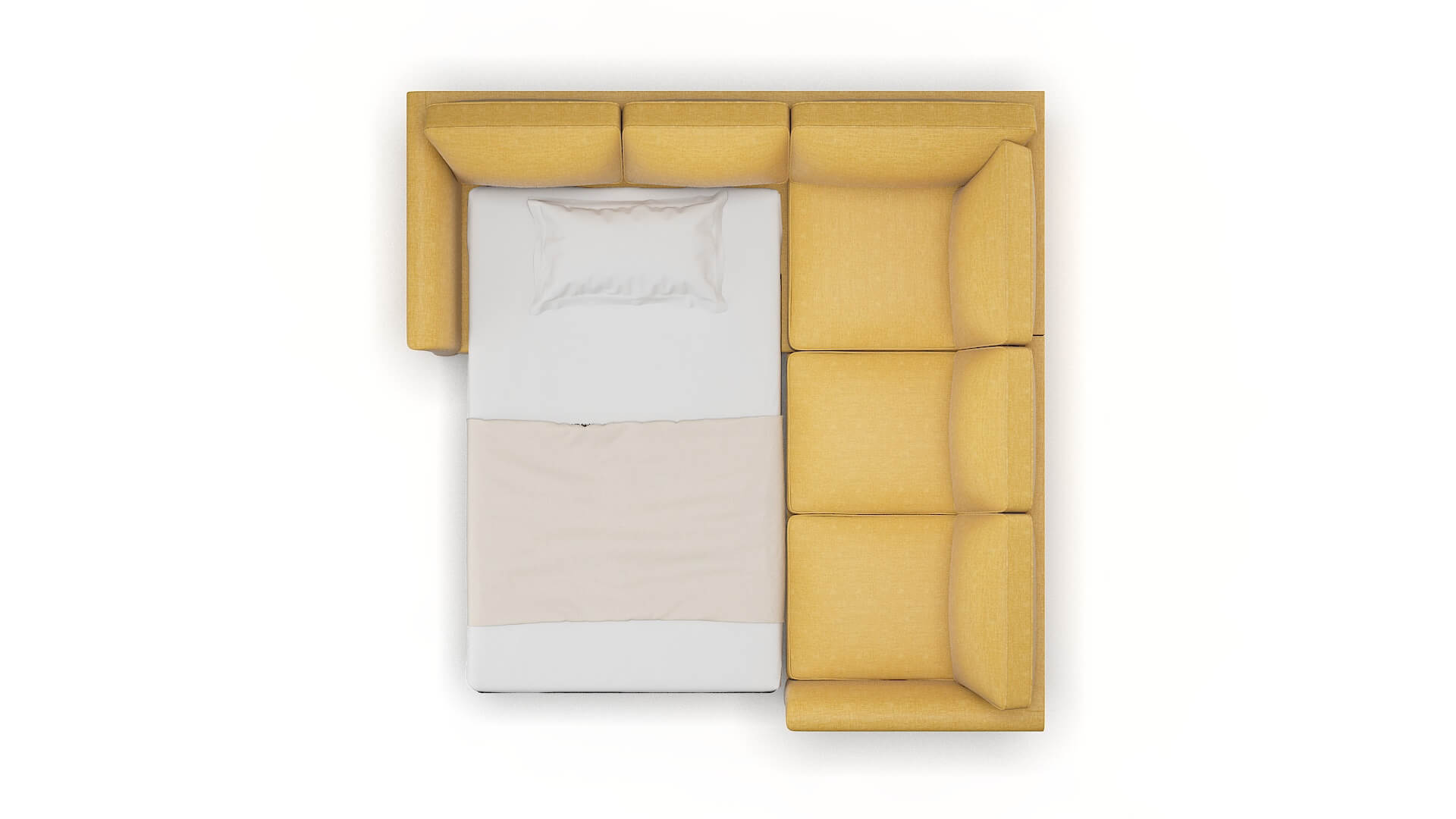 Cologne Insight Citronella Sectional Sleeper Espresso legs 3