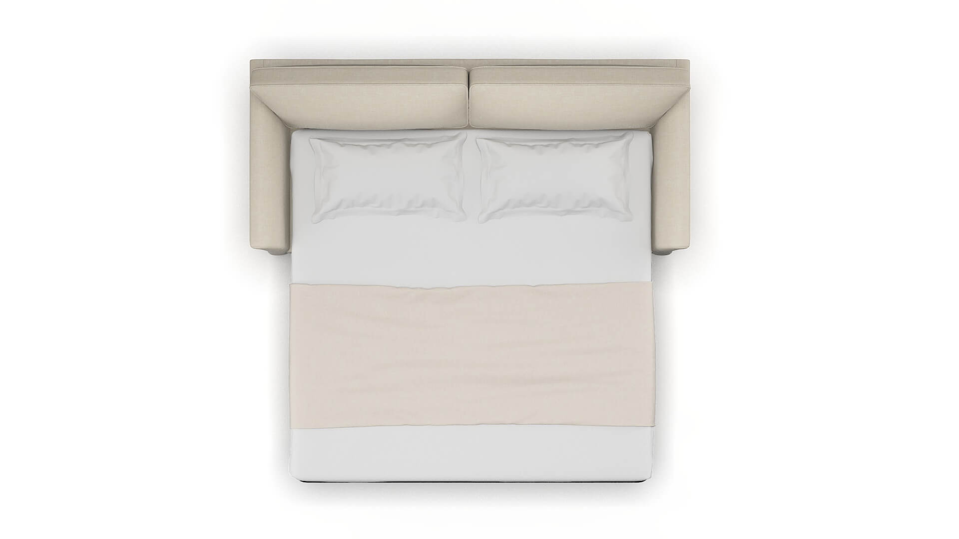 Cologne Keylargo Almond Sofa Sleeper Espresso legs 3