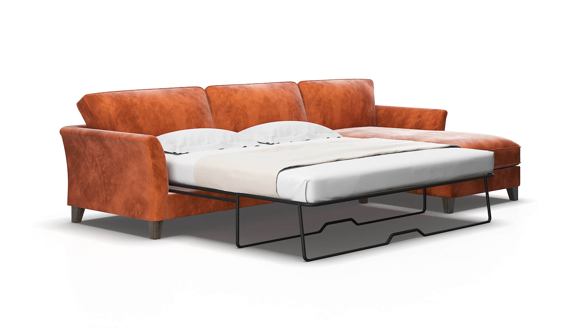 Cologne Loft copper Panel sleeper Espresso Legs  2