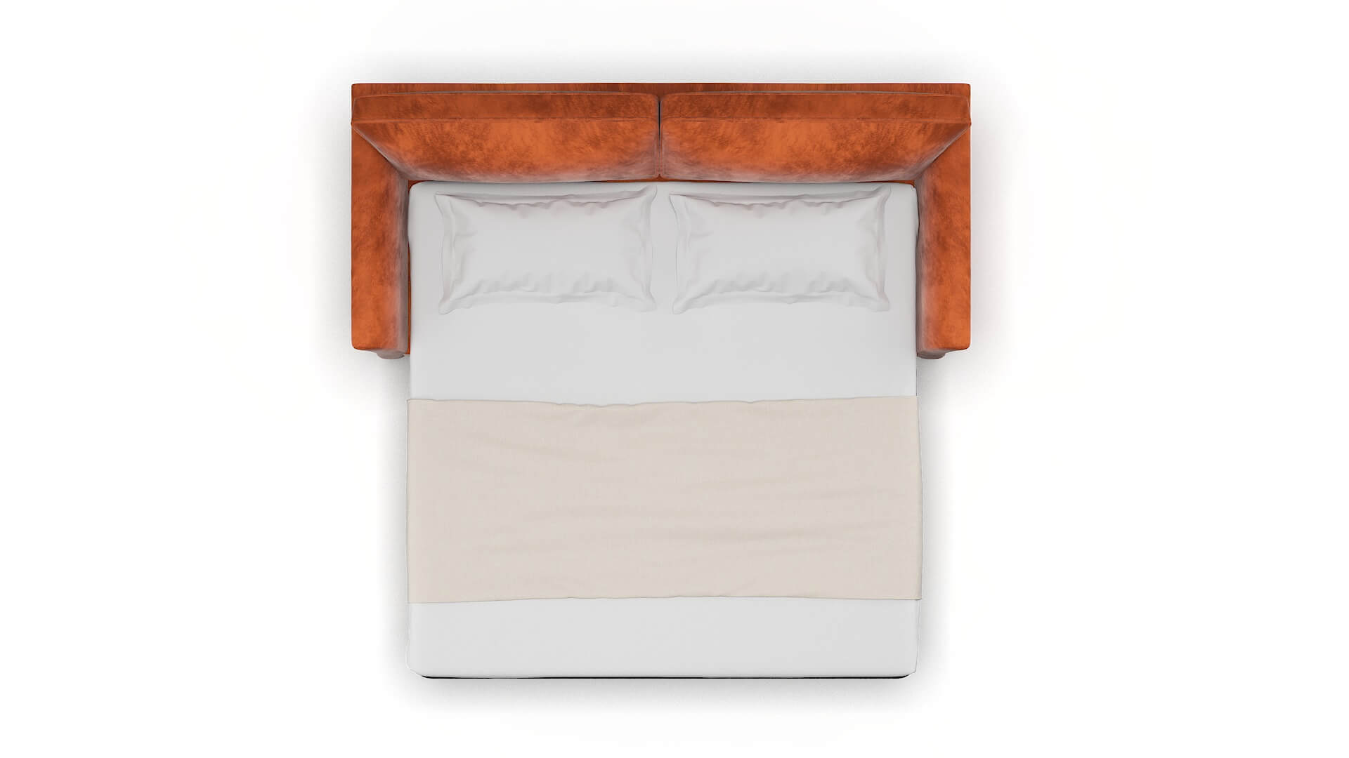 Cologne Loft Copper Sofa Sleeper Espresso legs 3