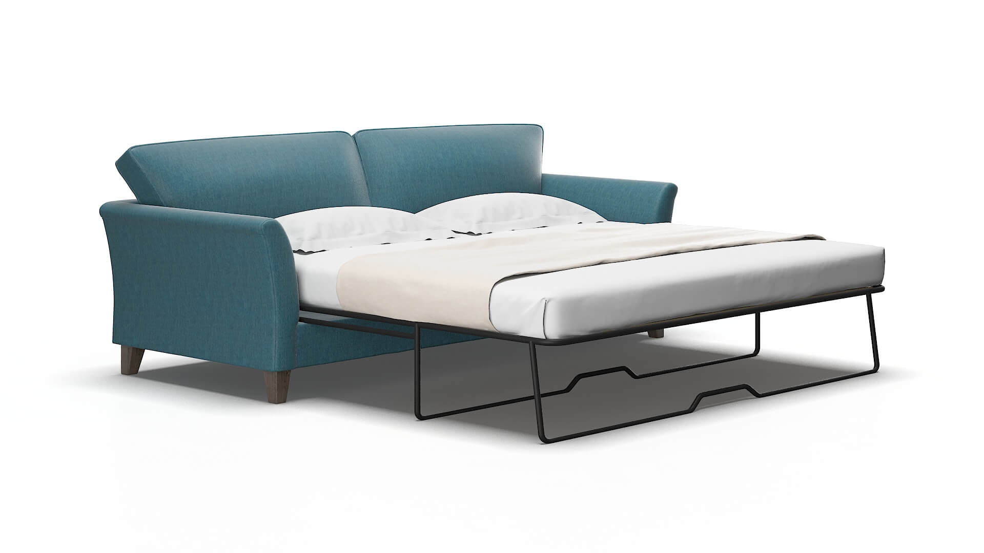 Cologne Naples slate Sofa sleeper Espresso Legs  2