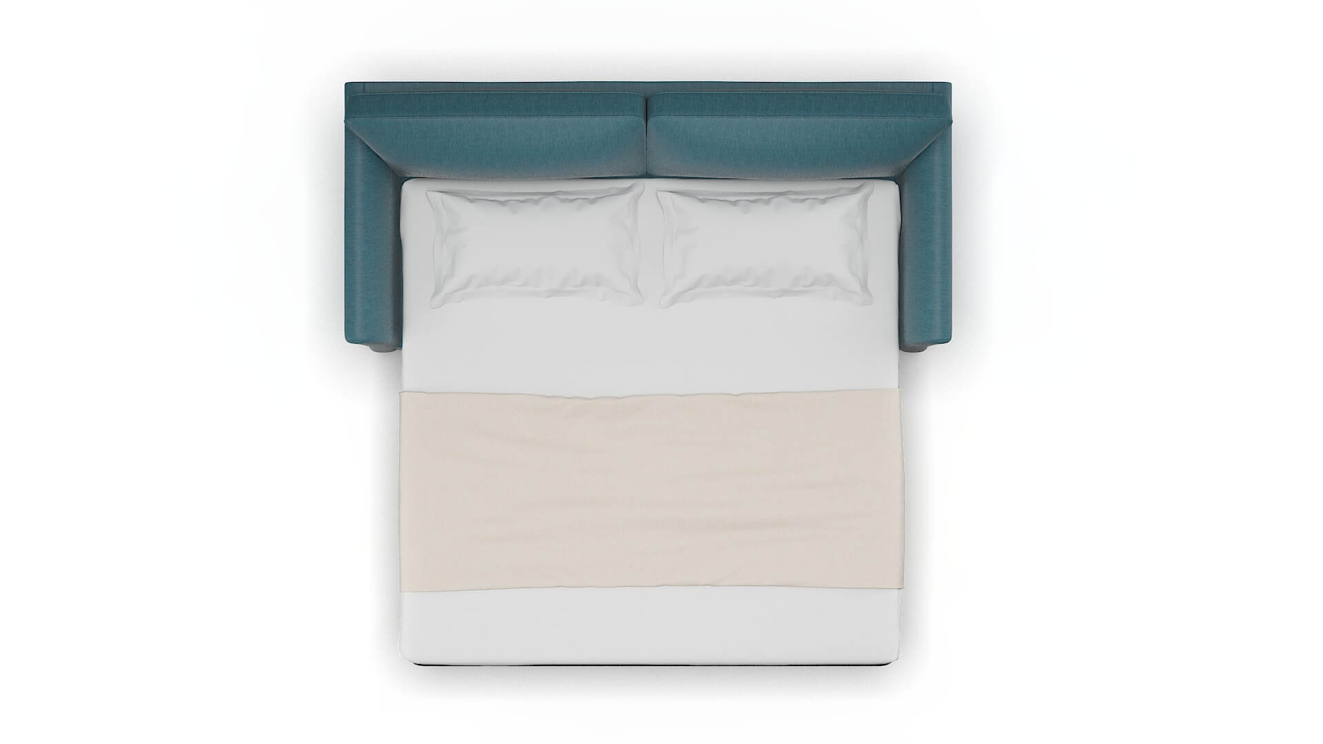 Cologne Naples Slate Sofa Sleeper Espresso legs 3