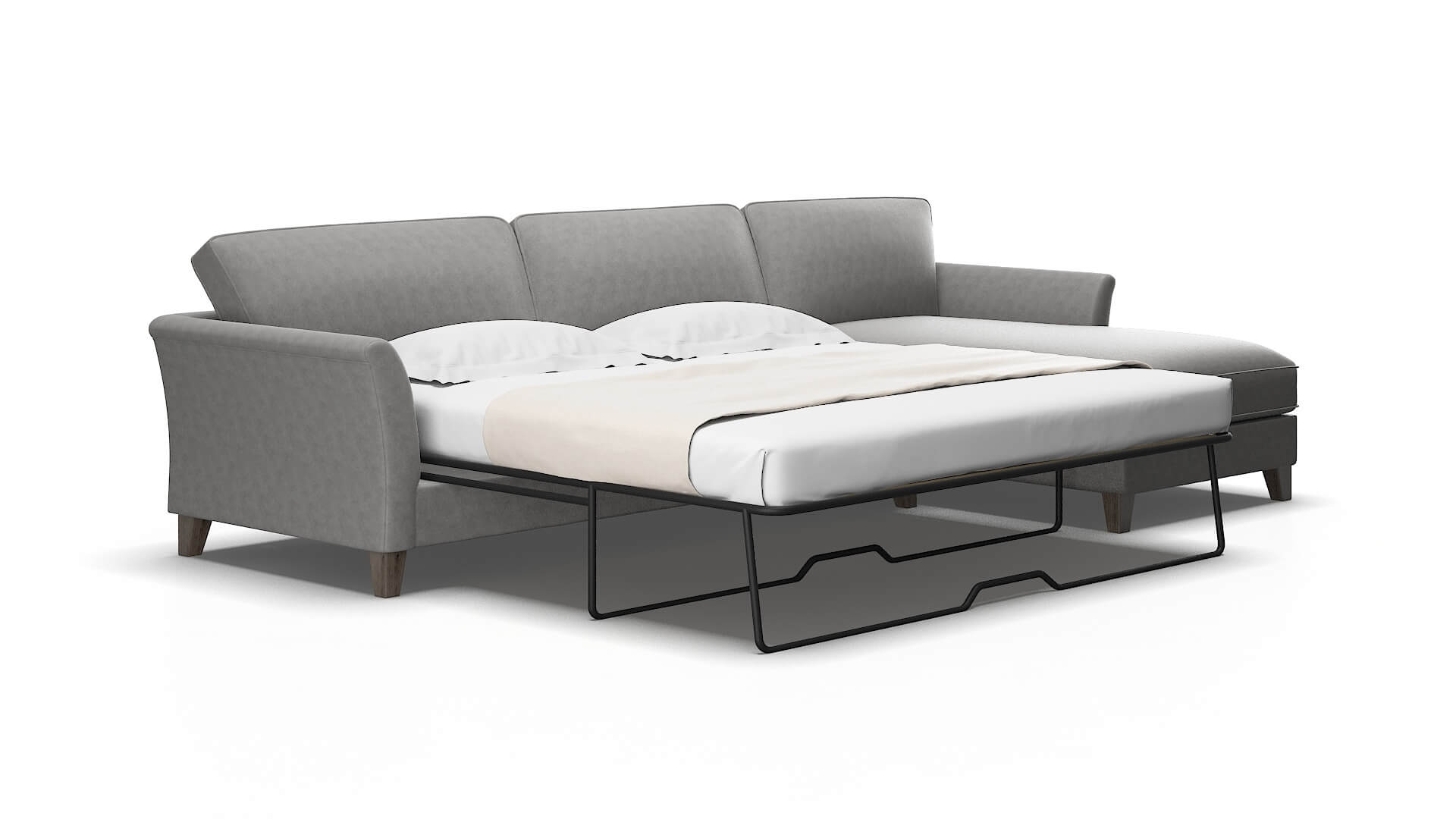 Cologne Noble Smoke Panel Sleeper Espresso legs 2