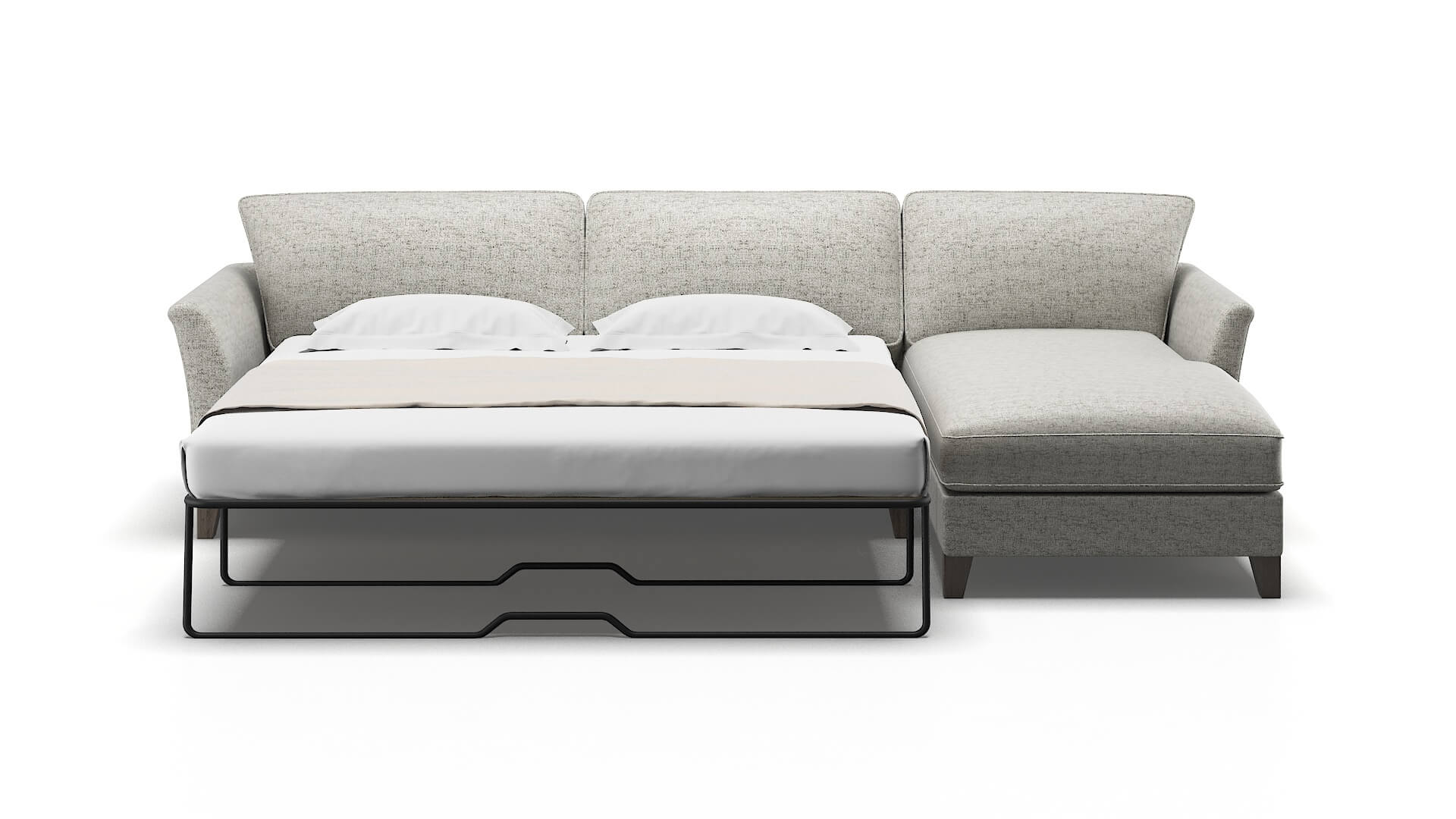 Cologne Oceanside Granite Panel Sleeper Espresso legs 1