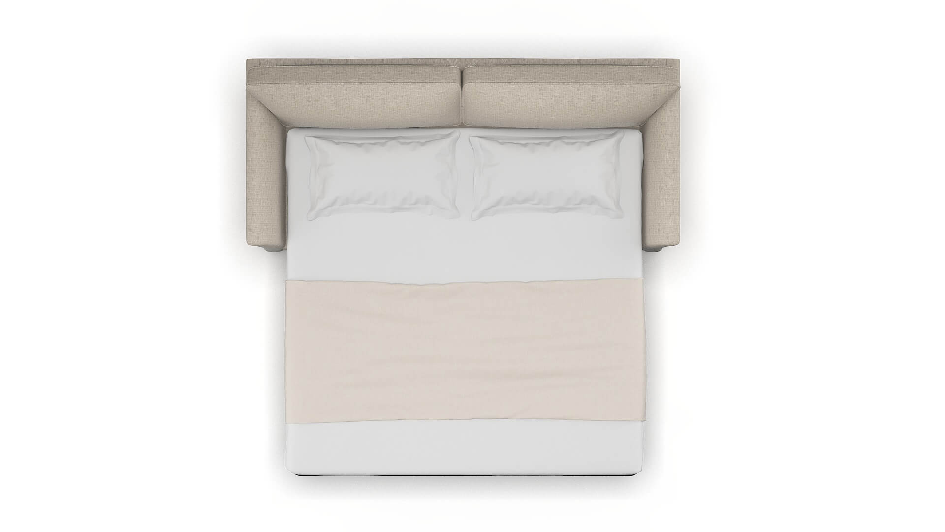 Cologne Parker Wheat Sofa Sleeper Espresso legs 3