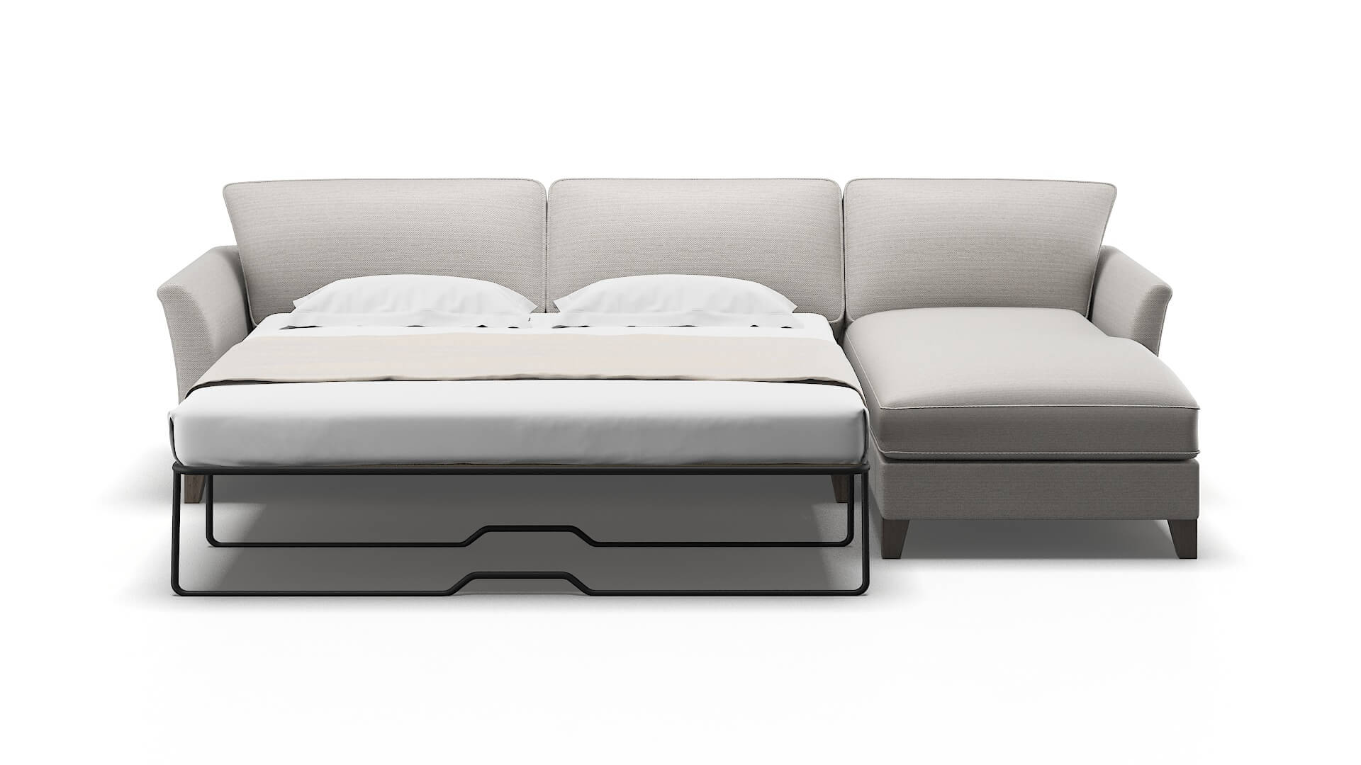 Cologne Phoenix Silver Panel Sleeper Espresso legs 1