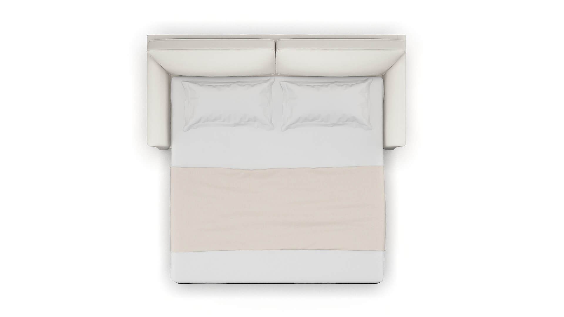 Cologne Redondo Pearl Sofa Sleeper Espresso legs 3