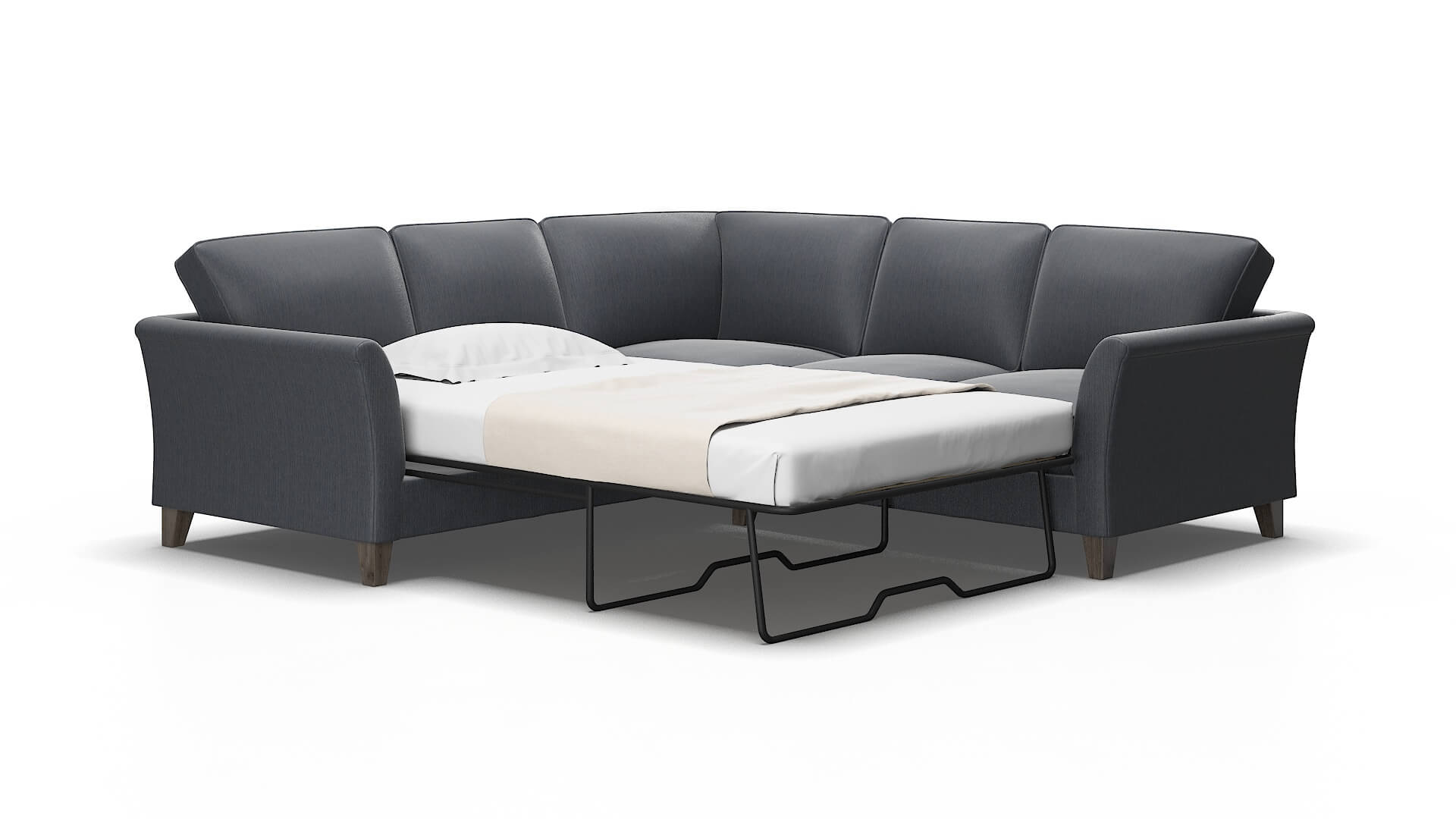 Cologne Rocket eclipse Sectional sleeper Espresso Legs  2
