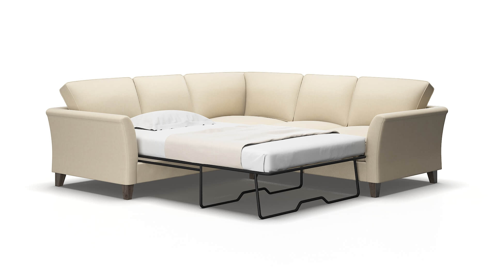 Cologne Rocket sand Sectional sleeper Espresso Legs  2