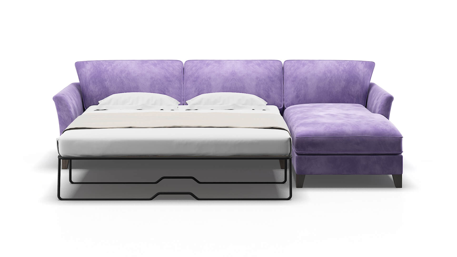 Cologne Royale Lavender Panel Sleeper Espresso legs 1