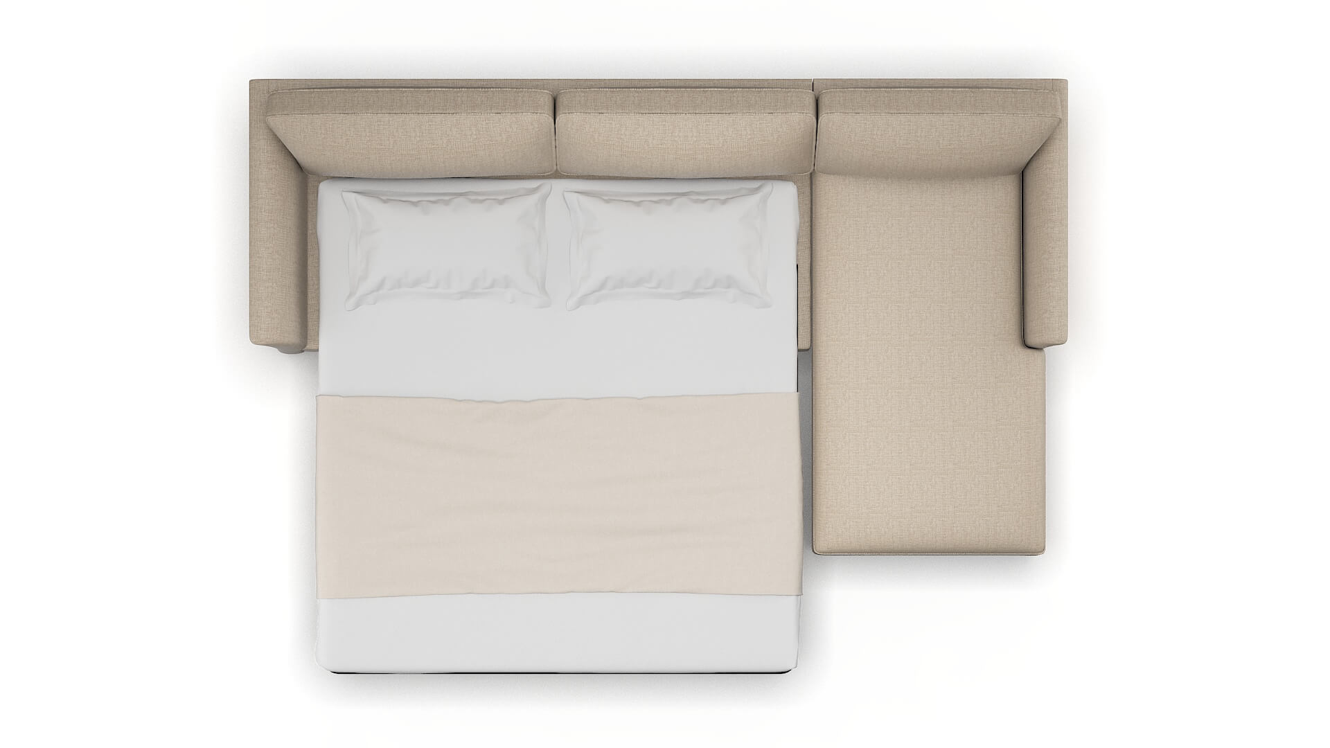 Cologne Sosoftness 74 Panel Sleeper Espresso legs 3