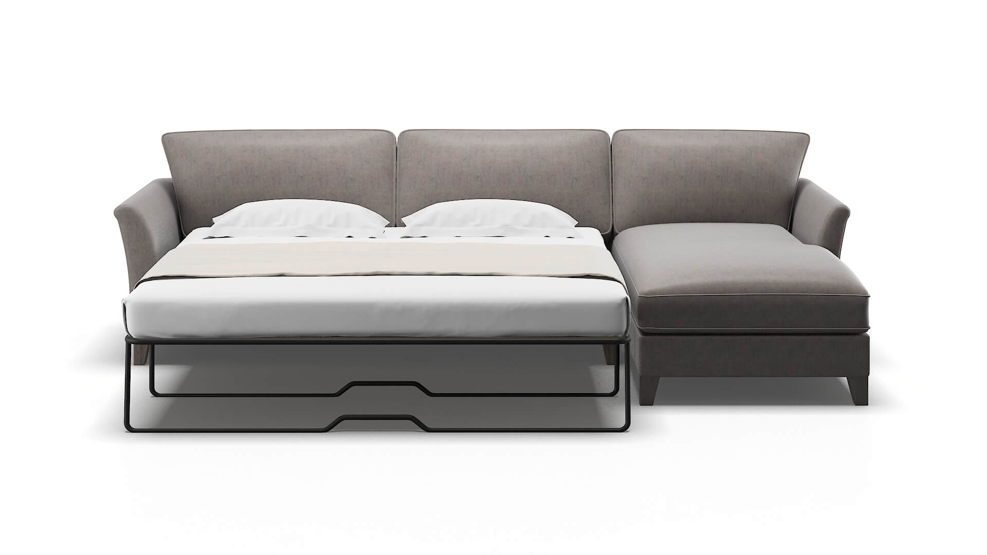 Cologne Suave Slate Panel Sleeper Espresso legs 1