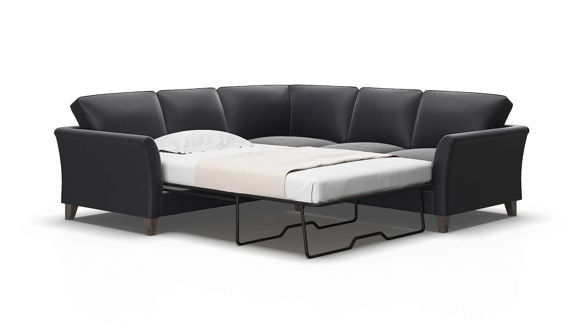 Cologne Urban_d Eclipse Sectional Sleeper Espresso legs 2