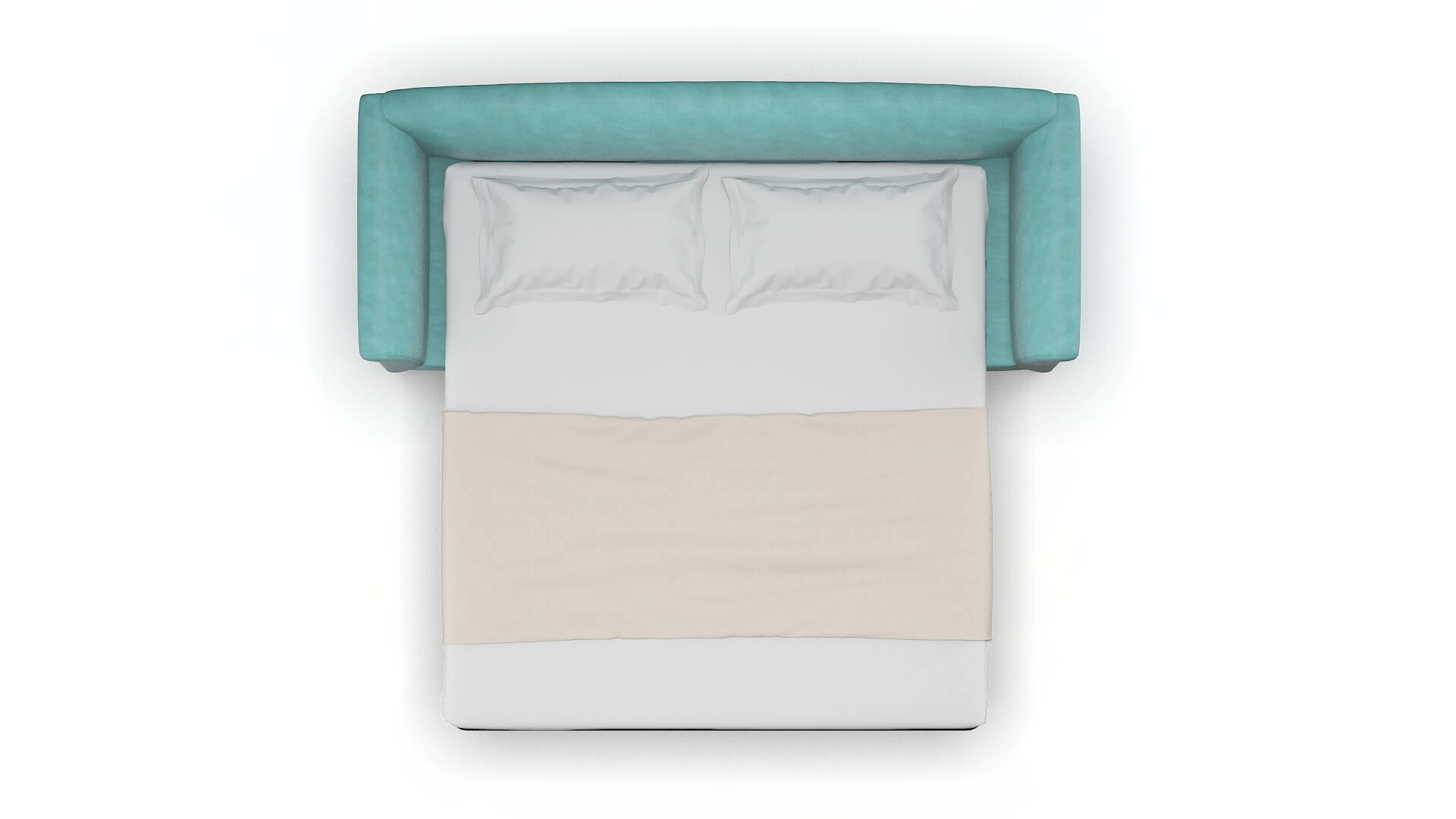 Crete Avalon_hp Aqua Sofa Sleeper Espresso legs 3