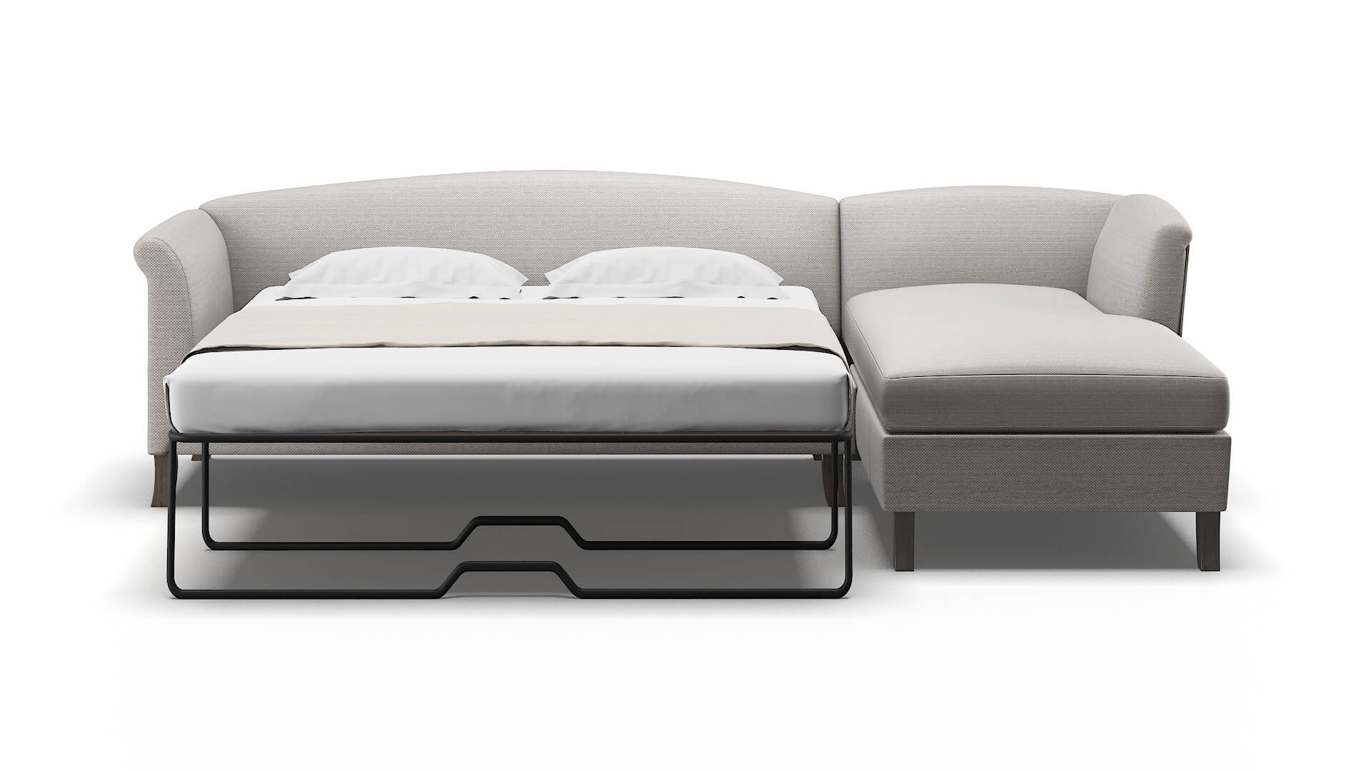 Crete Avenger Dolphin Panel Sleeper Espresso legs 1