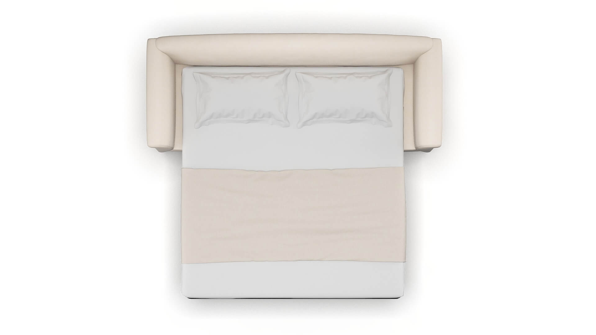 Crete Bella Buckwheat Sofa Sleeper Espresso legs 3