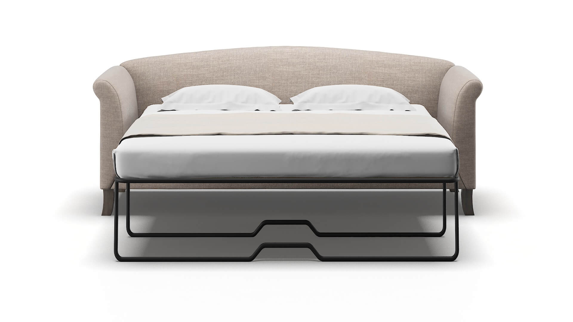 Crete Clyde Dolphin Sofa Sleeper Espresso legs 1