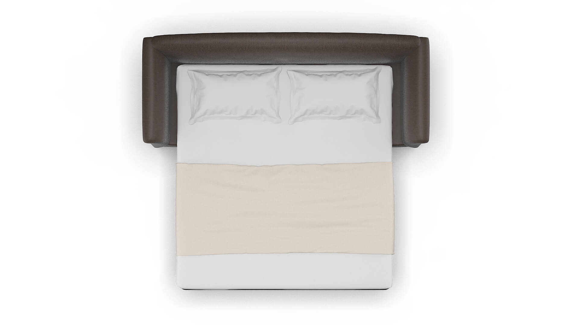 Crete Cosmo Chocolate Sofa Sleeper Espresso legs 3