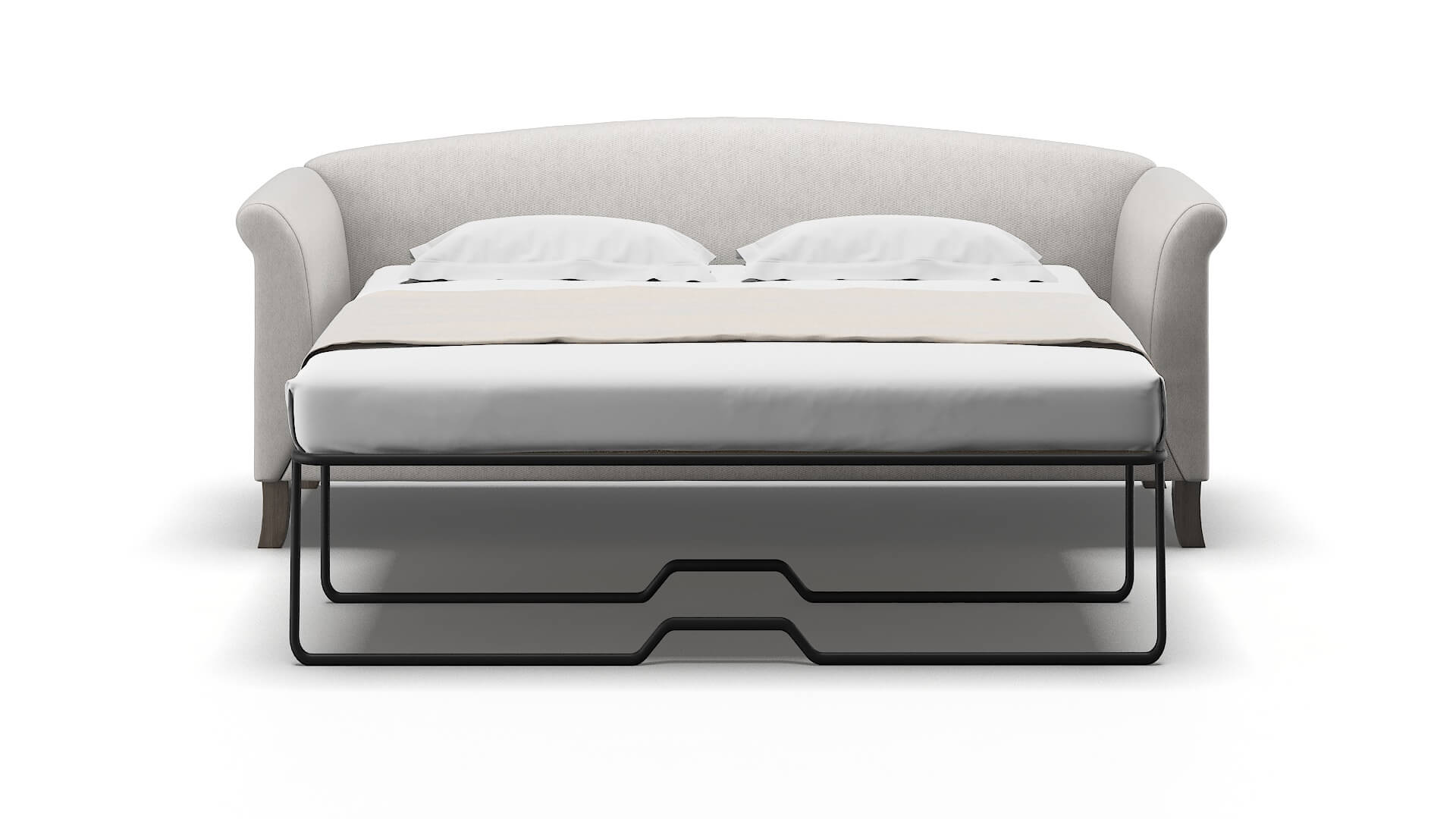 Crete Curious Spa Sofa Sleeper Espresso legs 1