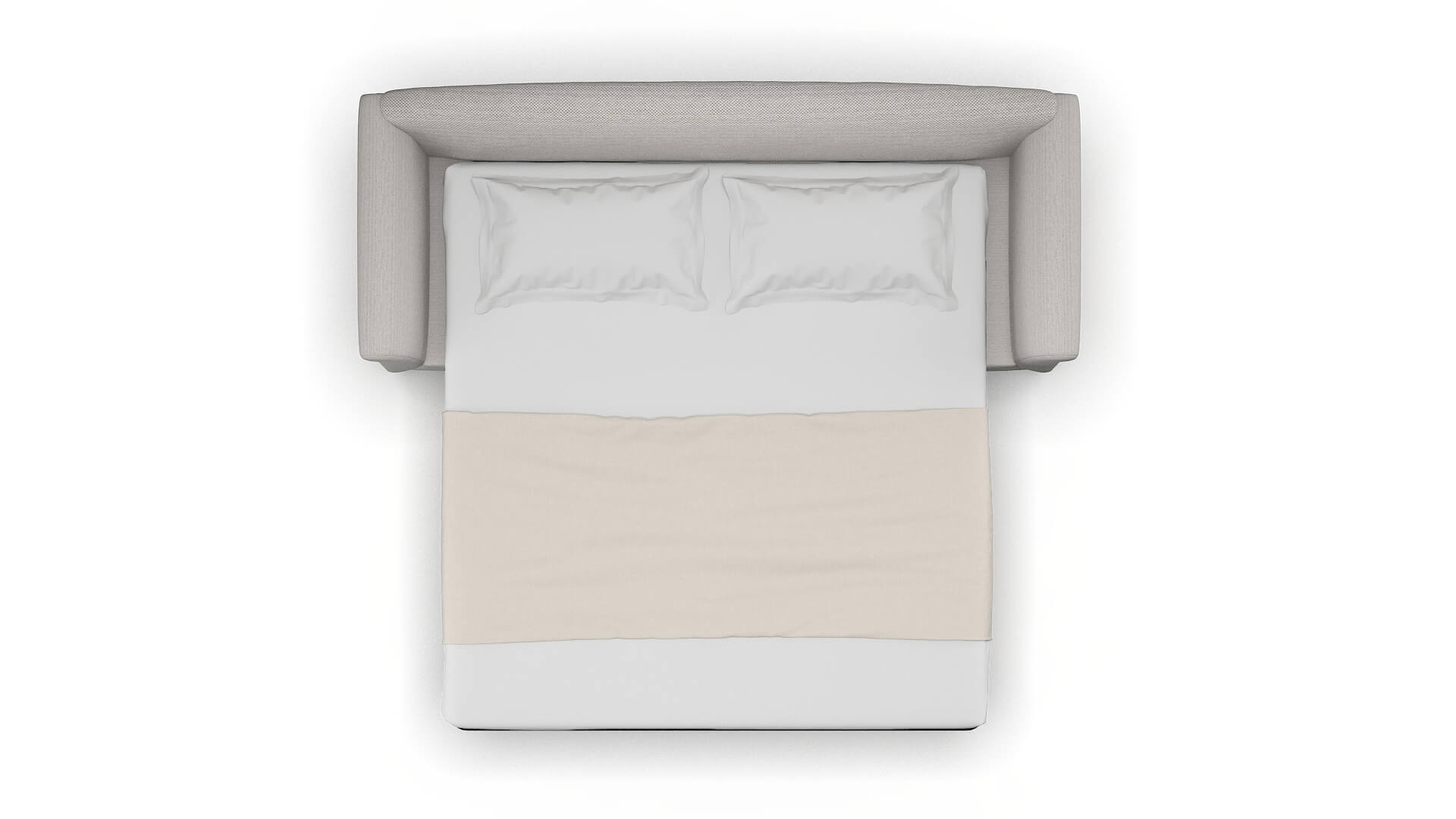 Crete Derby Grey Sofa Sleeper Espresso legs 3