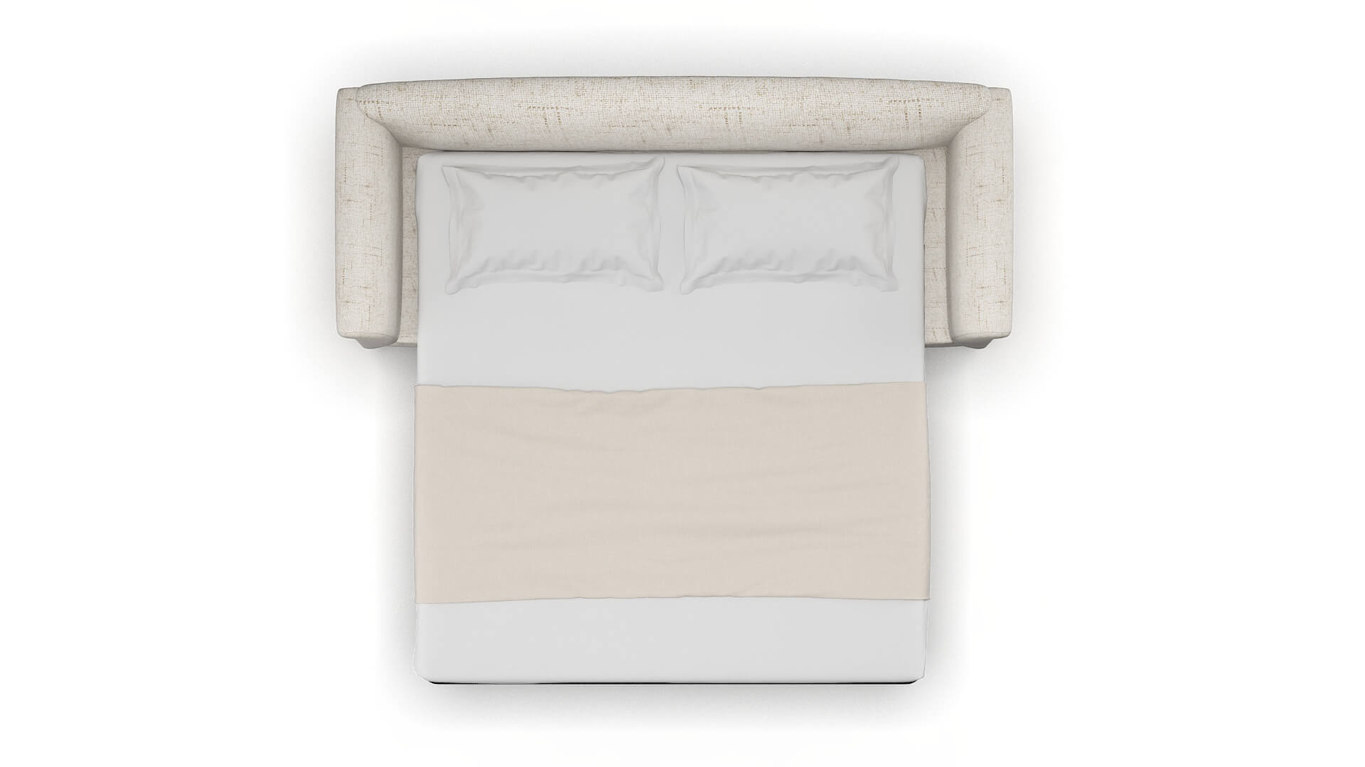 Crete Derby Taupe Sofa Sleeper Espresso legs 3