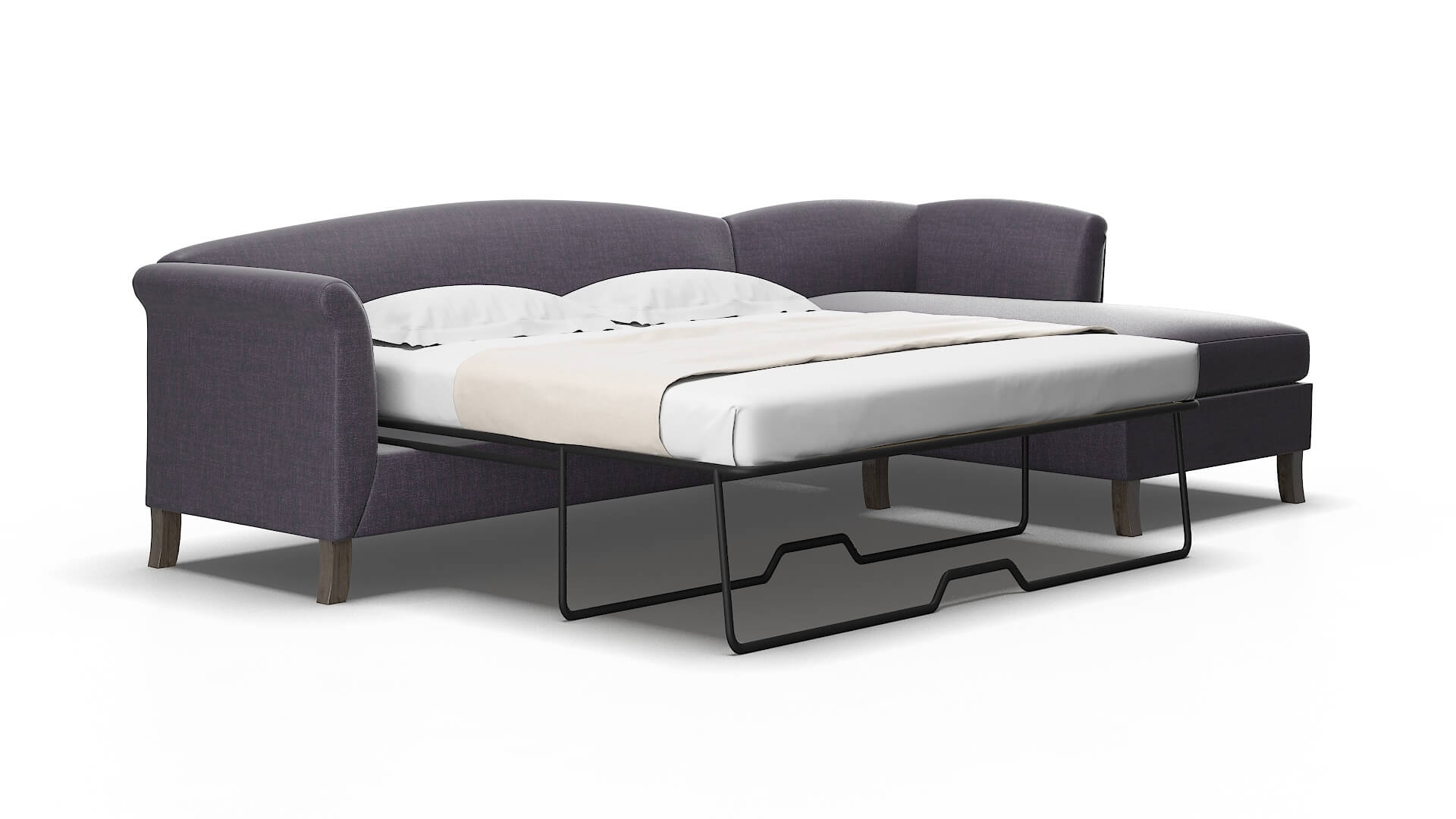 Crete Durham ink Panel sleeper Espresso Legs  2