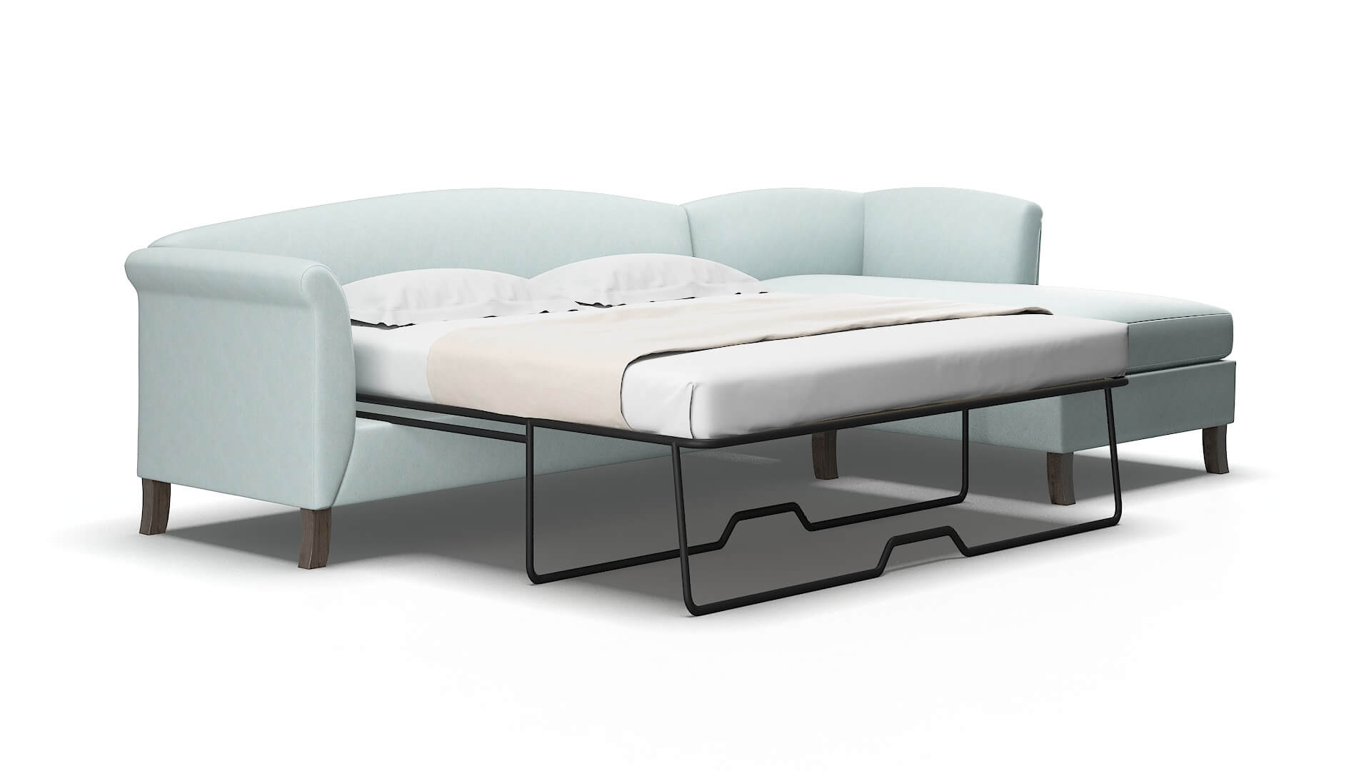 Crete Elliot Spa Panel Sleeper Espresso legs 2