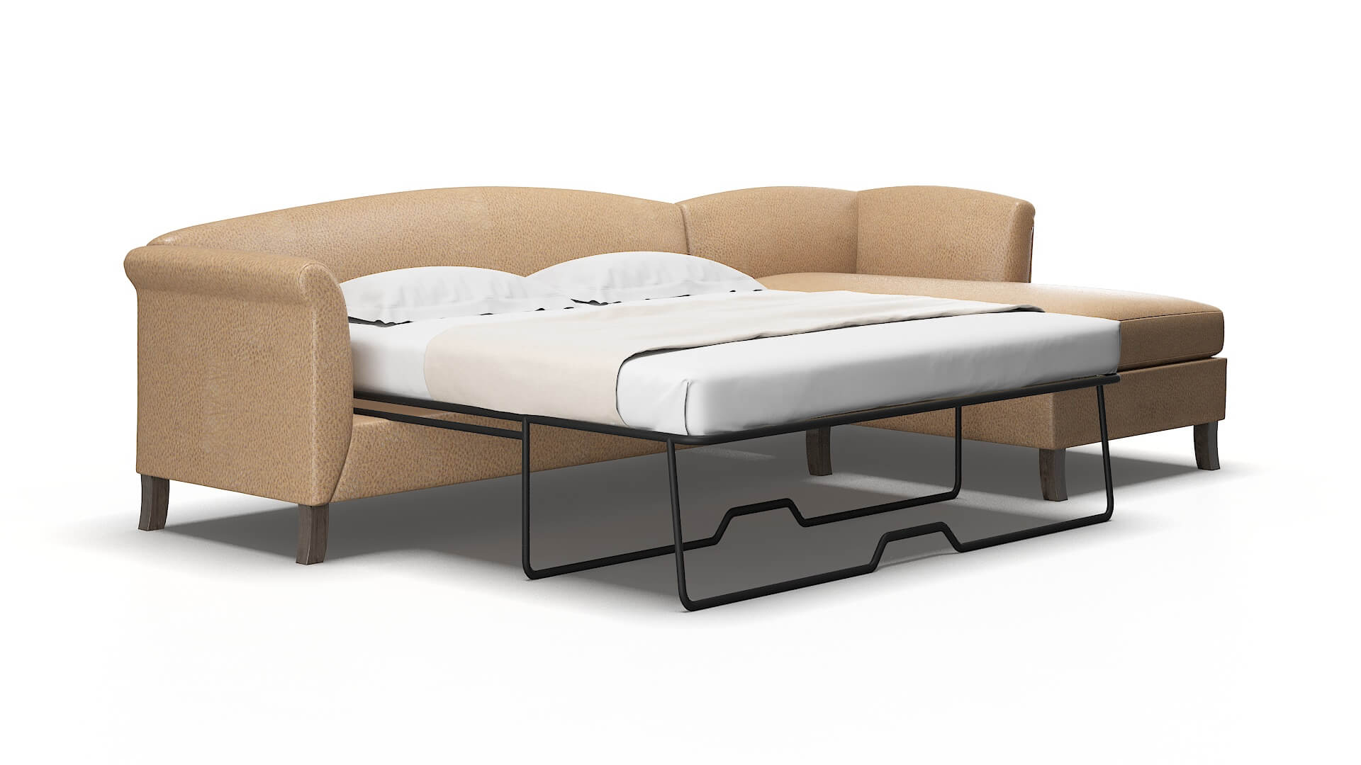 Crete Ford Dune Panel Sleeper Espresso legs 2