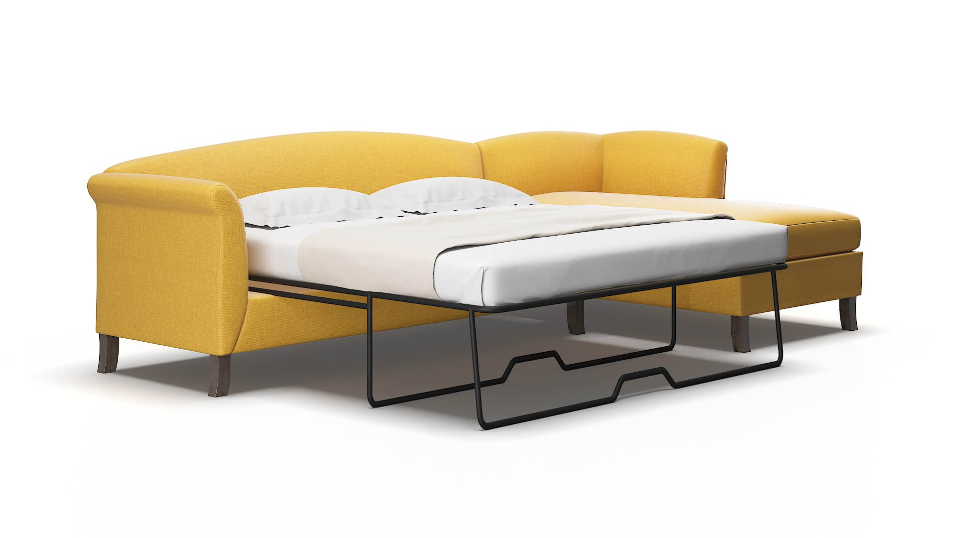 Crete Hepburn chai_tea Panel sleeper Espresso Legs  2