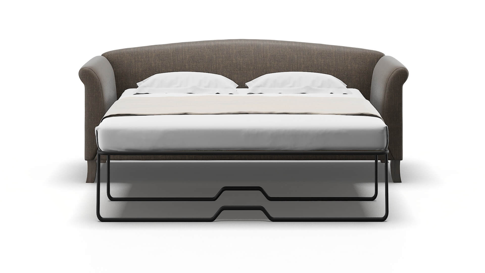 Crete Keylargo Bark Sofa Sleeper Espresso legs 1