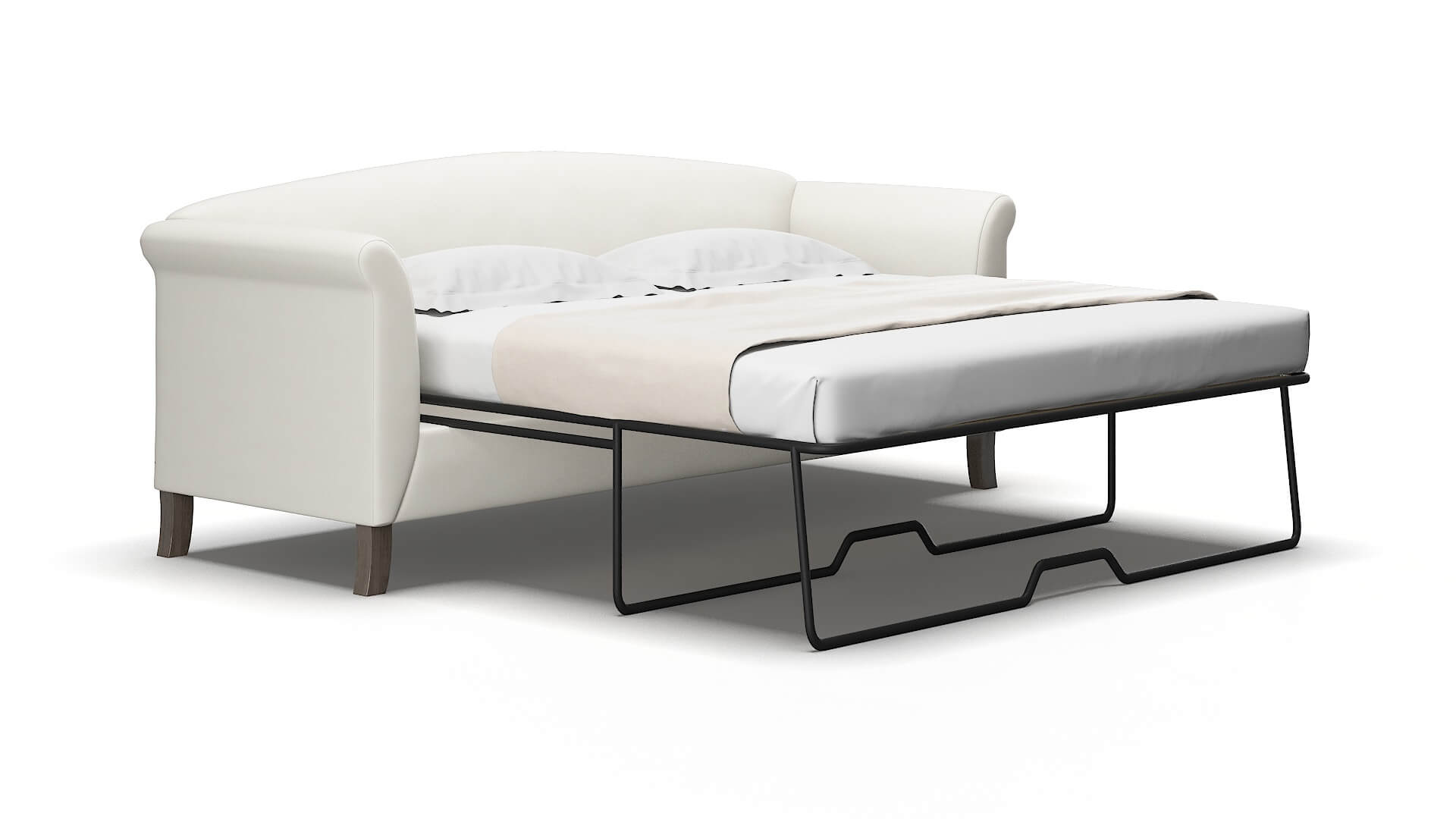 Crete Keylargo oatmeal Sofa sleeper Espresso Legs  2