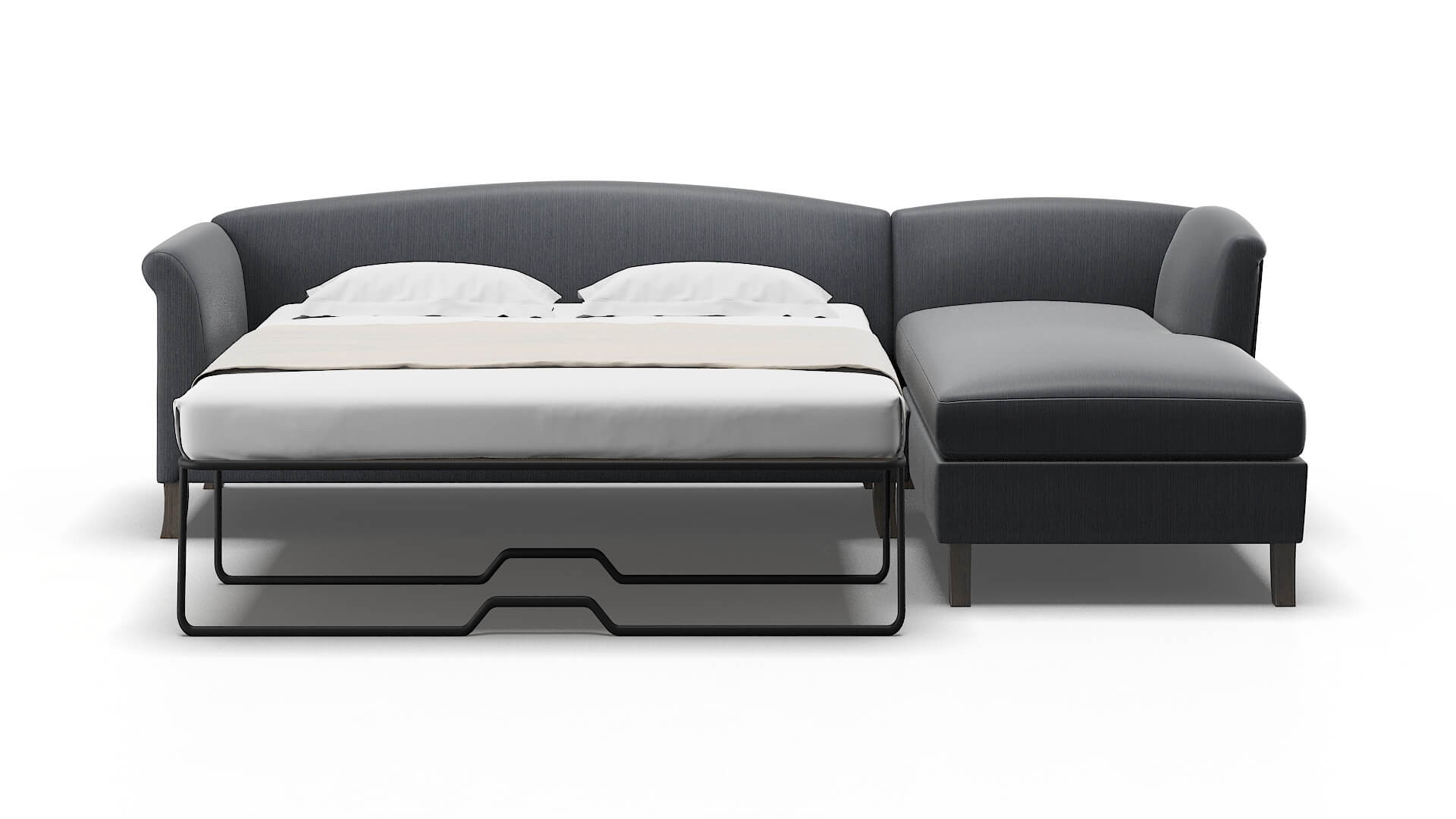 Crete Malibu Sea Panel Sleeper Espresso legs 1