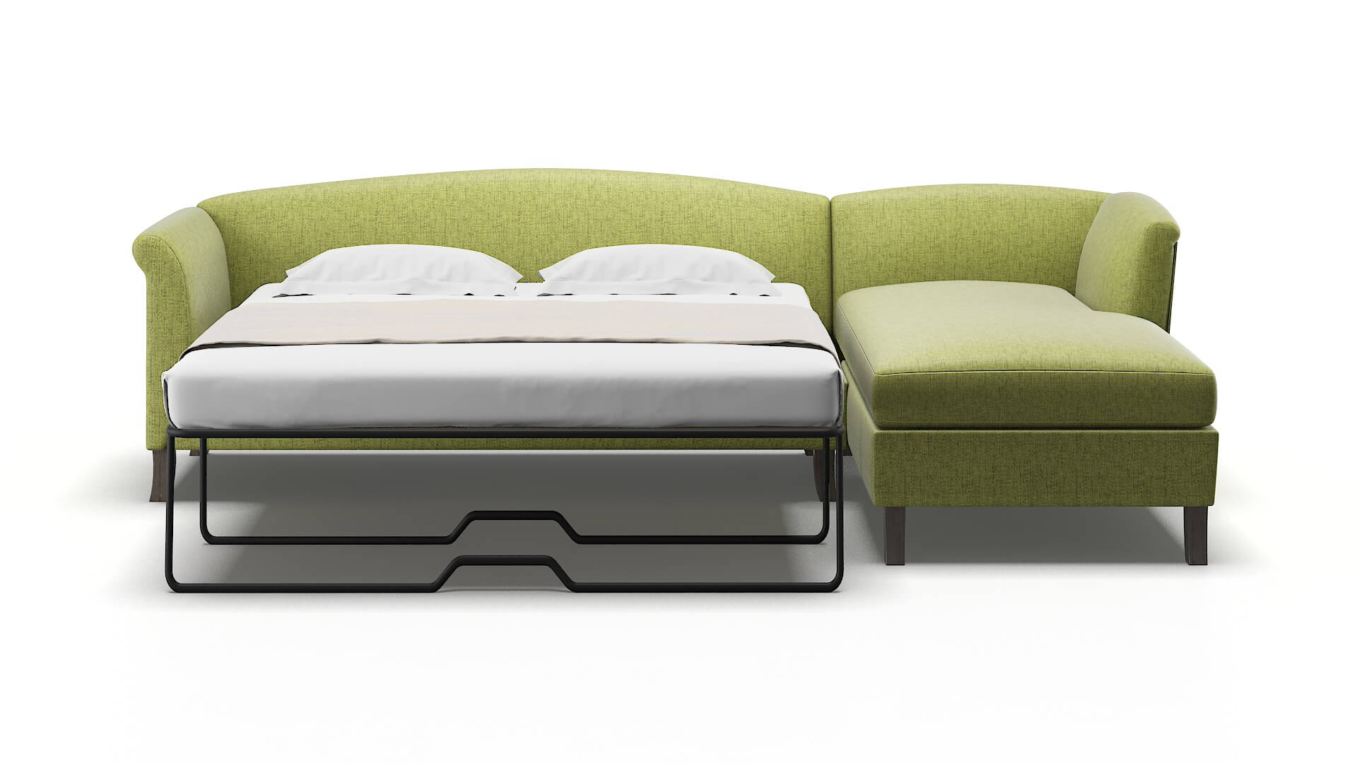 Crete Notion Appletini Panel Sleeper Espresso legs 1