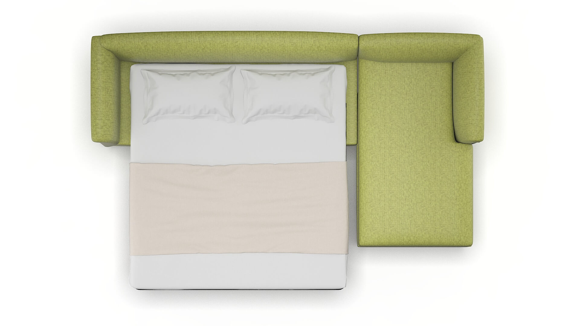 Crete Notion Appletini Panel Sleeper Espresso legs 3