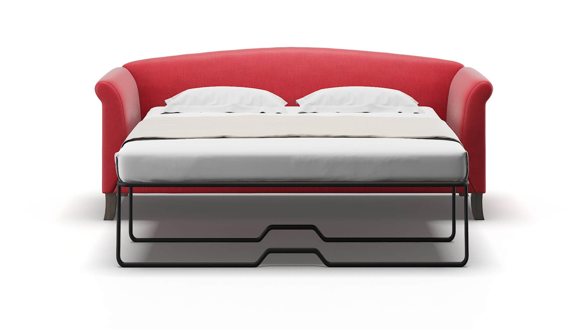 Crete Pauline Ruby Sofa Sleeper Espresso legs 1